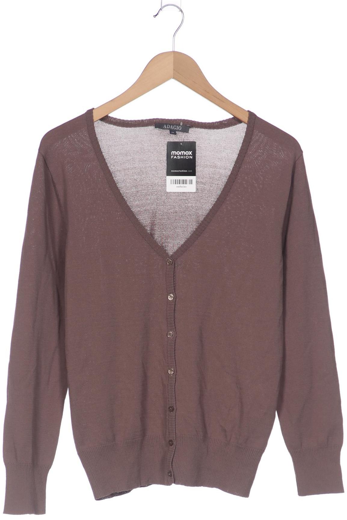 

Adagio Italia Damen Strickjacke, grau, Gr. 40