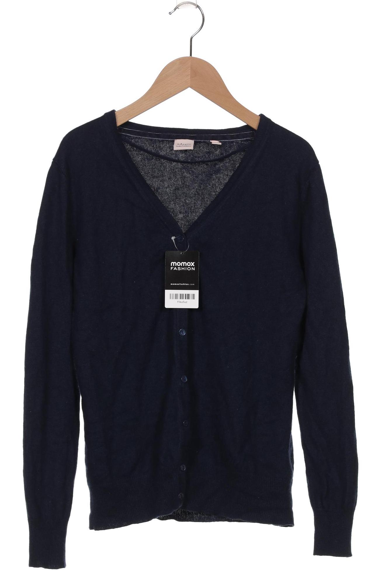 

Adagio Italia Damen Strickjacke, marineblau, Gr. 40