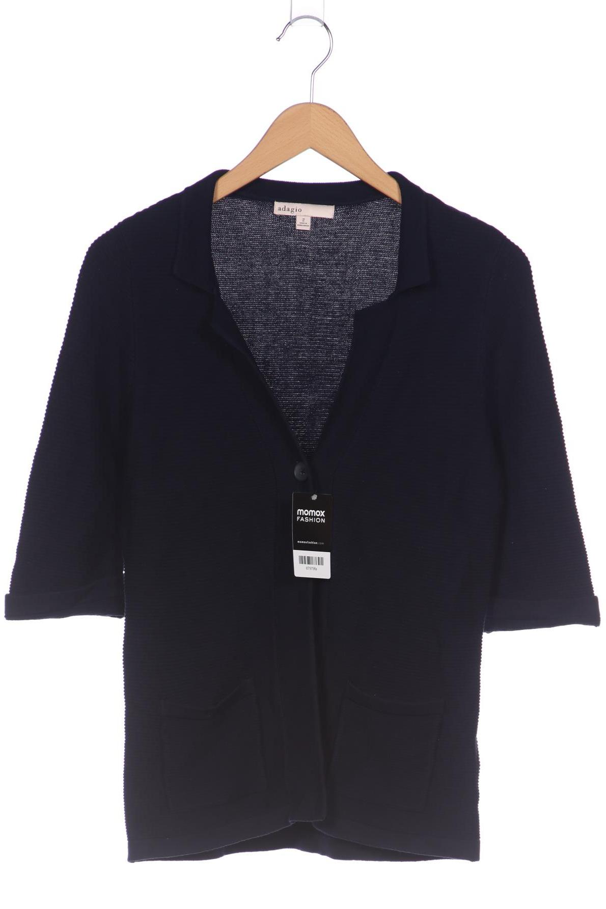 

Adagio Italia Damen Strickjacke, marineblau, Gr. 38