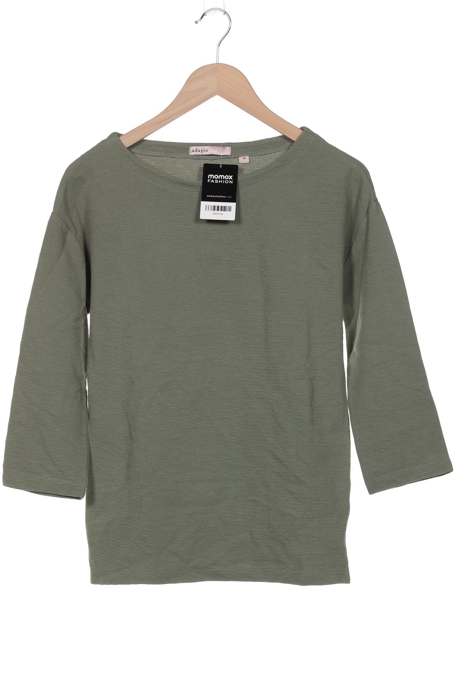 

Adagio Italia Damen Langarmshirt, grün, Gr. 38