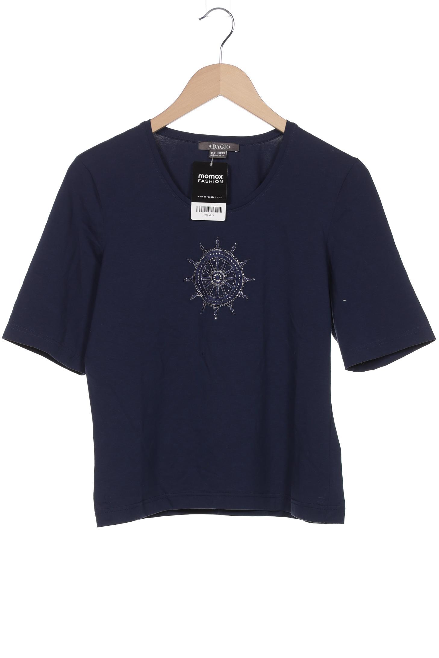 

Adagio Italia Damen T-Shirt, marineblau, Gr. 42
