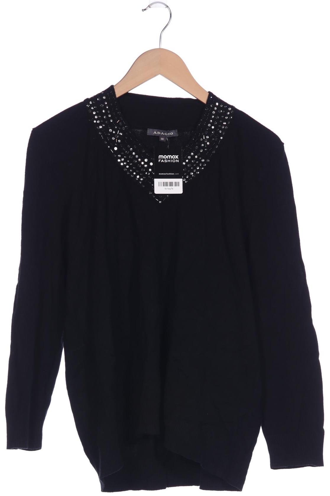 

Adagio Italia Damen Pullover, schwarz, Gr. 46