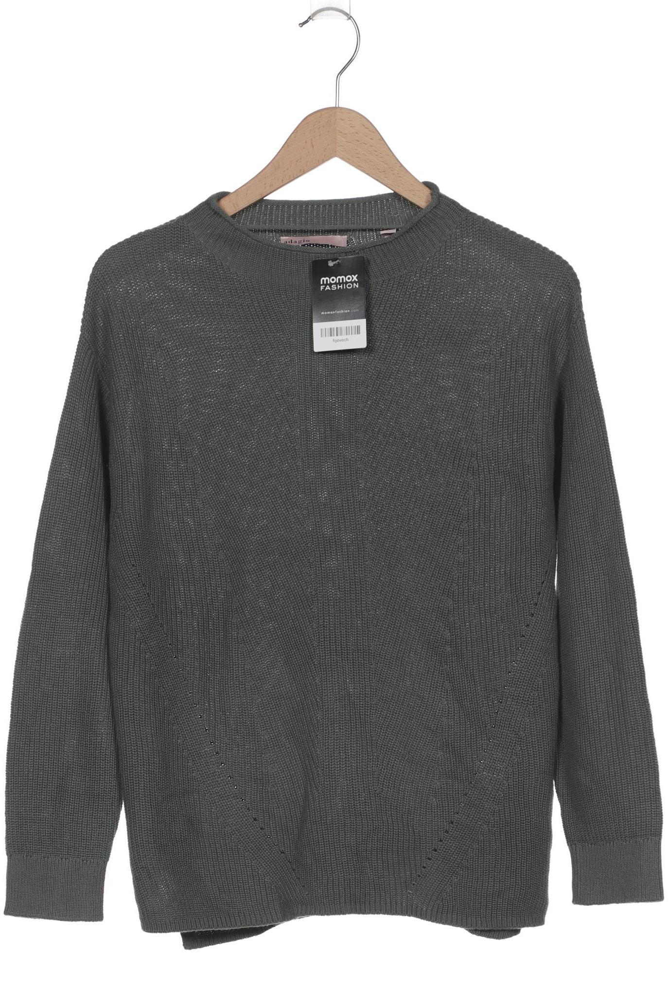

Adagio Italia Damen Pullover, grün, Gr. 40