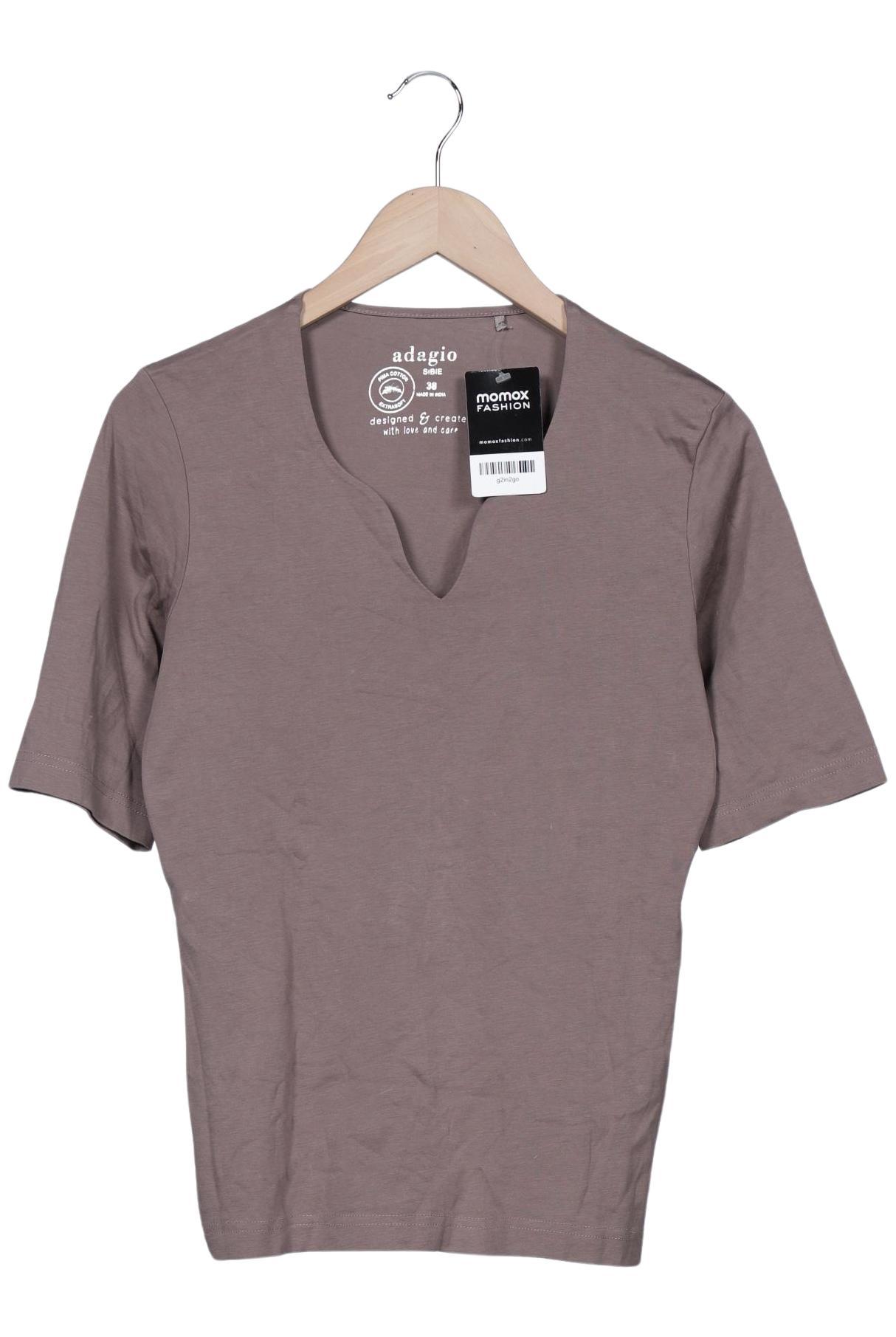 

Adagio Italia Damen T-Shirt, beige, Gr. 38