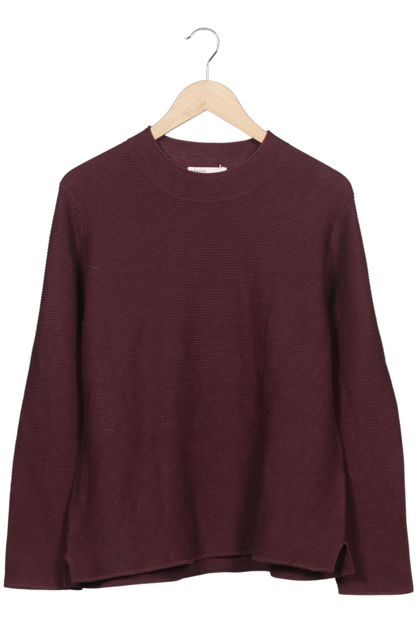 

Adagio Italia Damen Pullover, bordeaux, Gr. 44