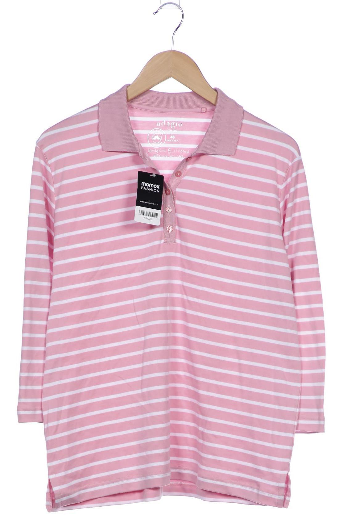 

Adagio Italia Damen Poloshirt, pink, Gr. 46