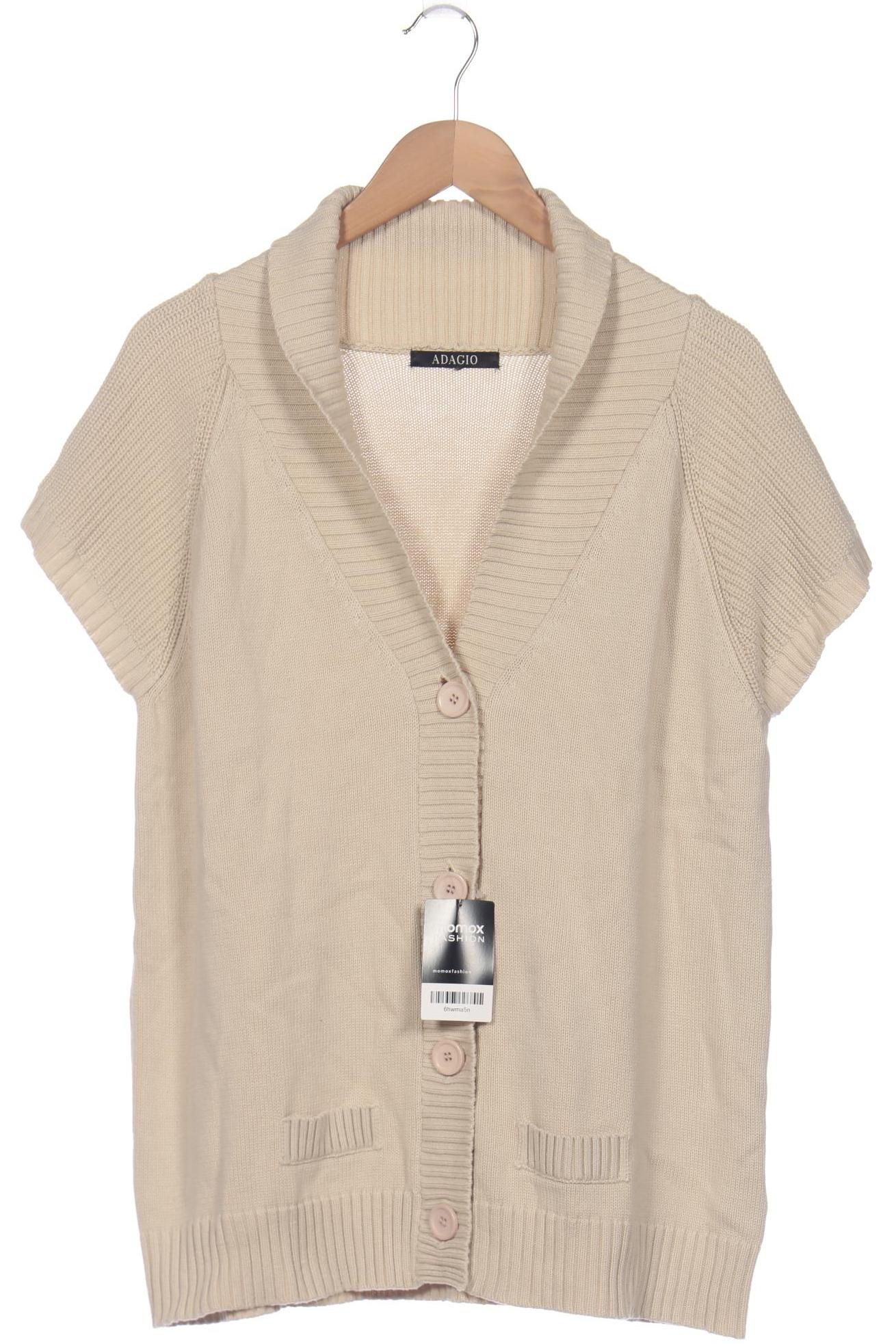 

Adagio Italia Damen Strickjacke, beige, Gr. 46