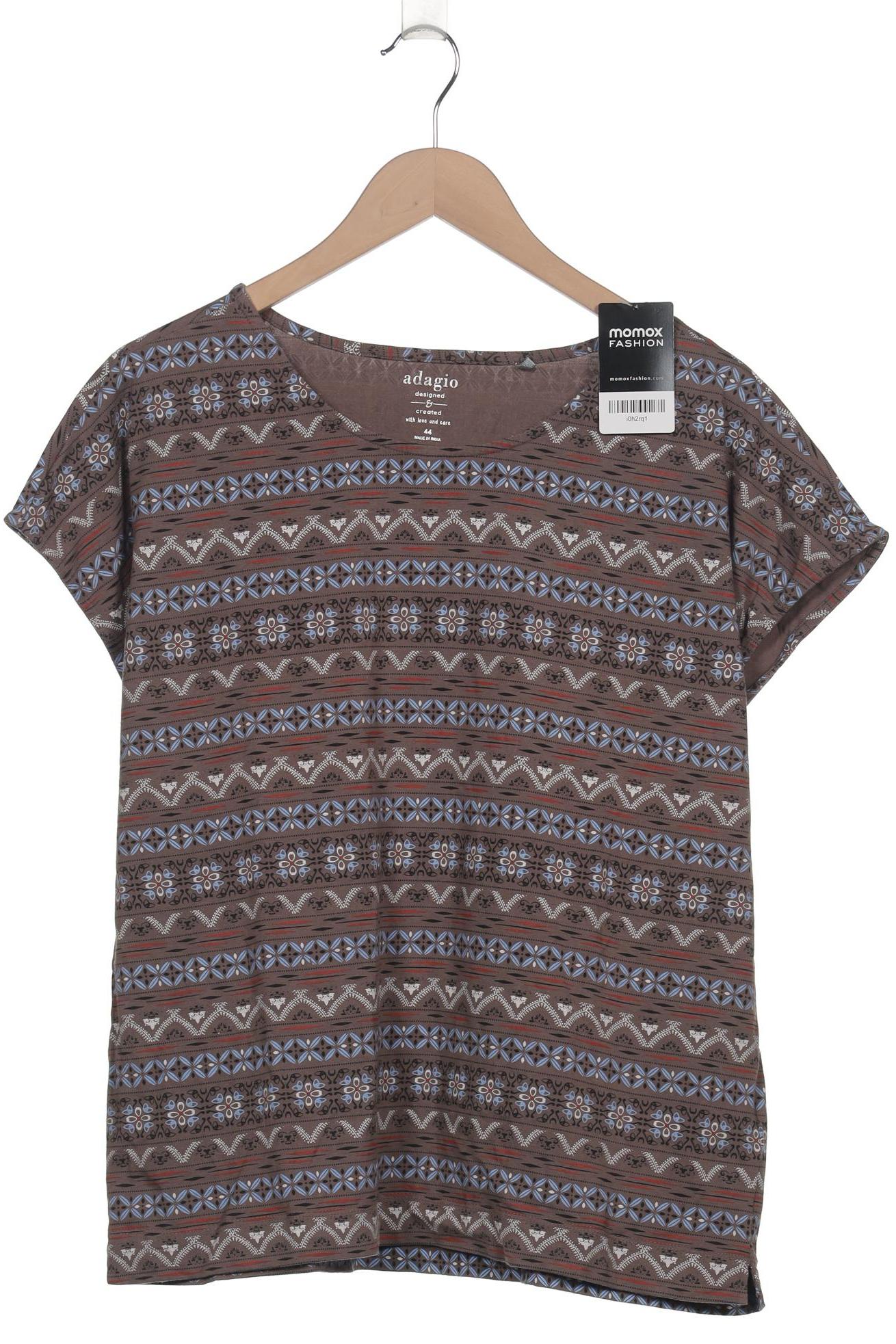 

Adagio Italia Damen T-Shirt, braun, Gr. 44