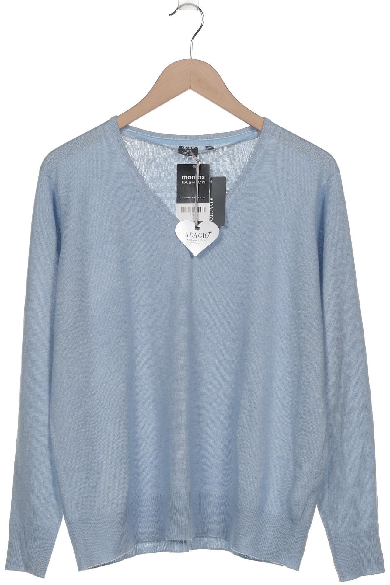 

Adagio Italia Damen Pullover, hellblau, Gr. 48