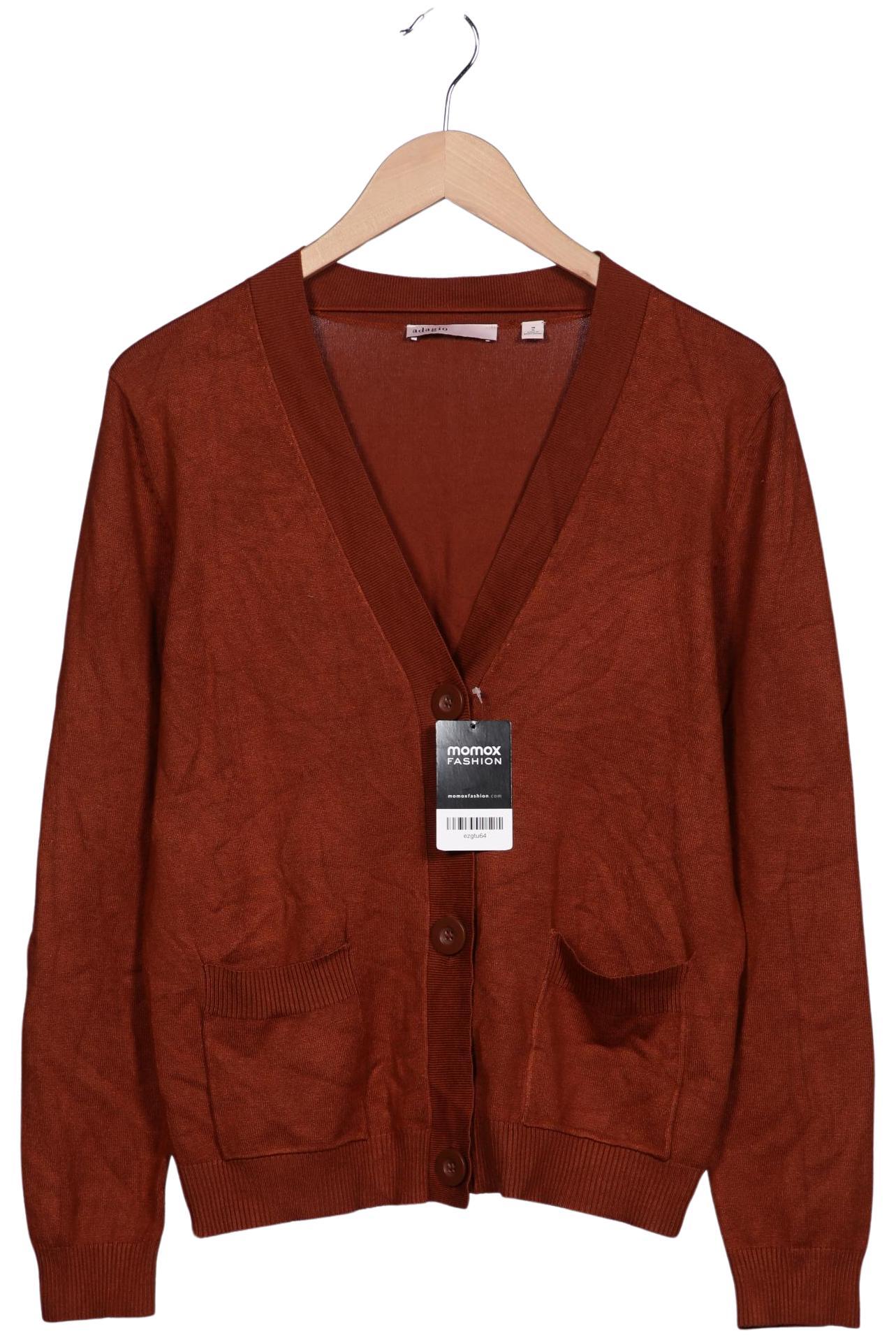 

Adagio Italia Damen Strickjacke, braun, Gr. 38