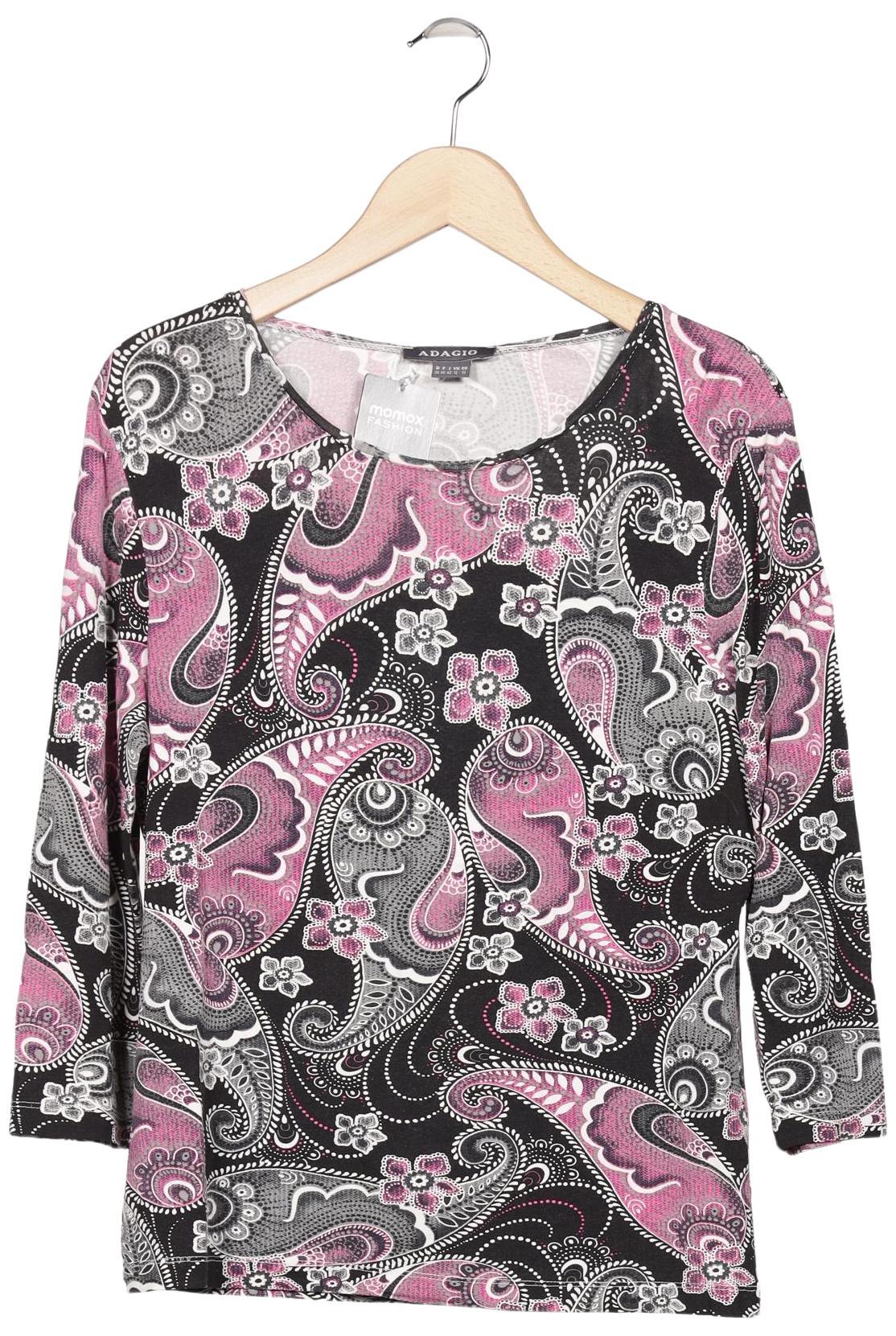 

Adagio Italia Damen Langarmshirt, mehrfarbig, Gr. 38