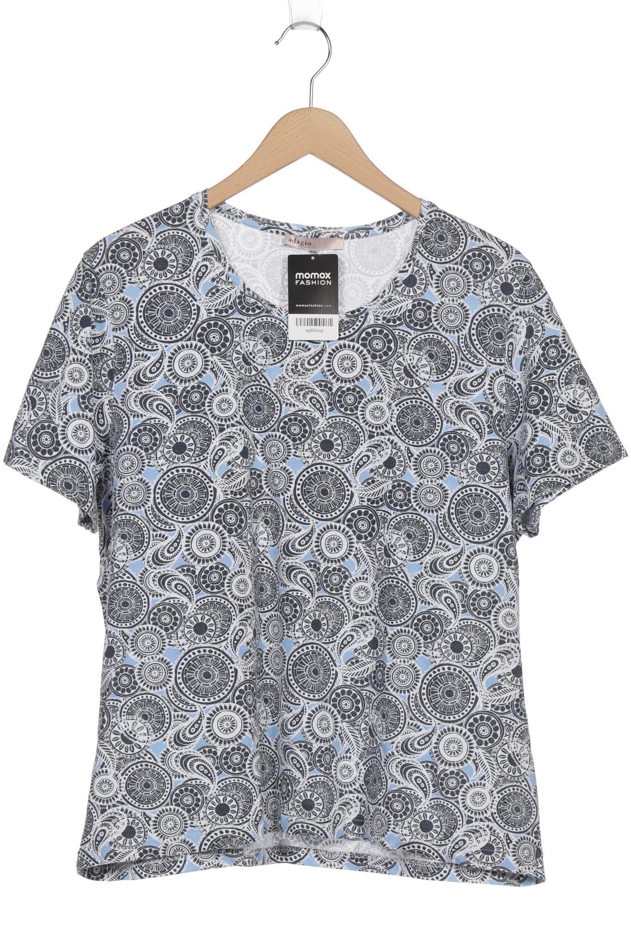 

Adagio Italia Damen T-Shirt, grau, Gr. 48