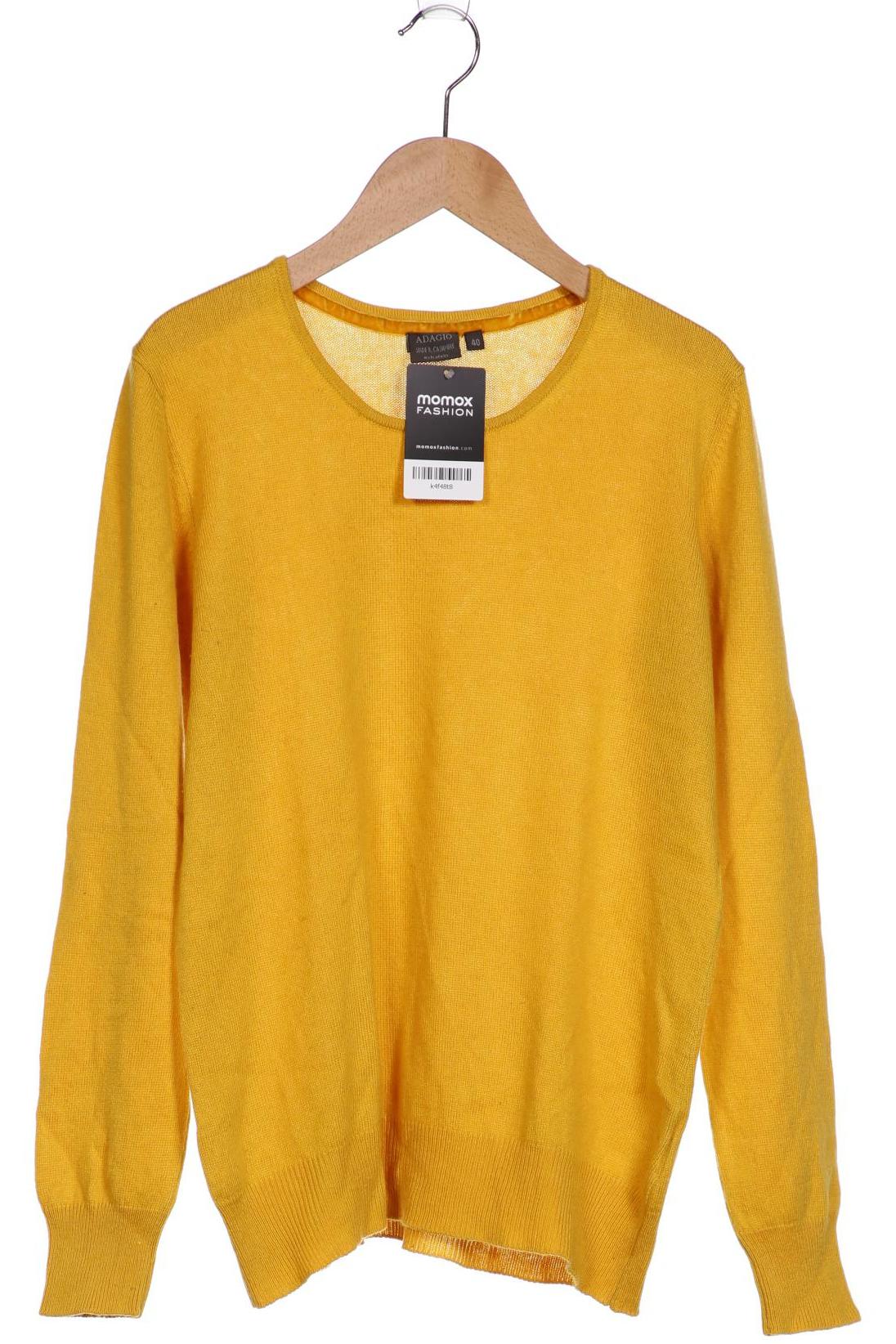 

Adagio Italia Damen Pullover, gelb, Gr. 40