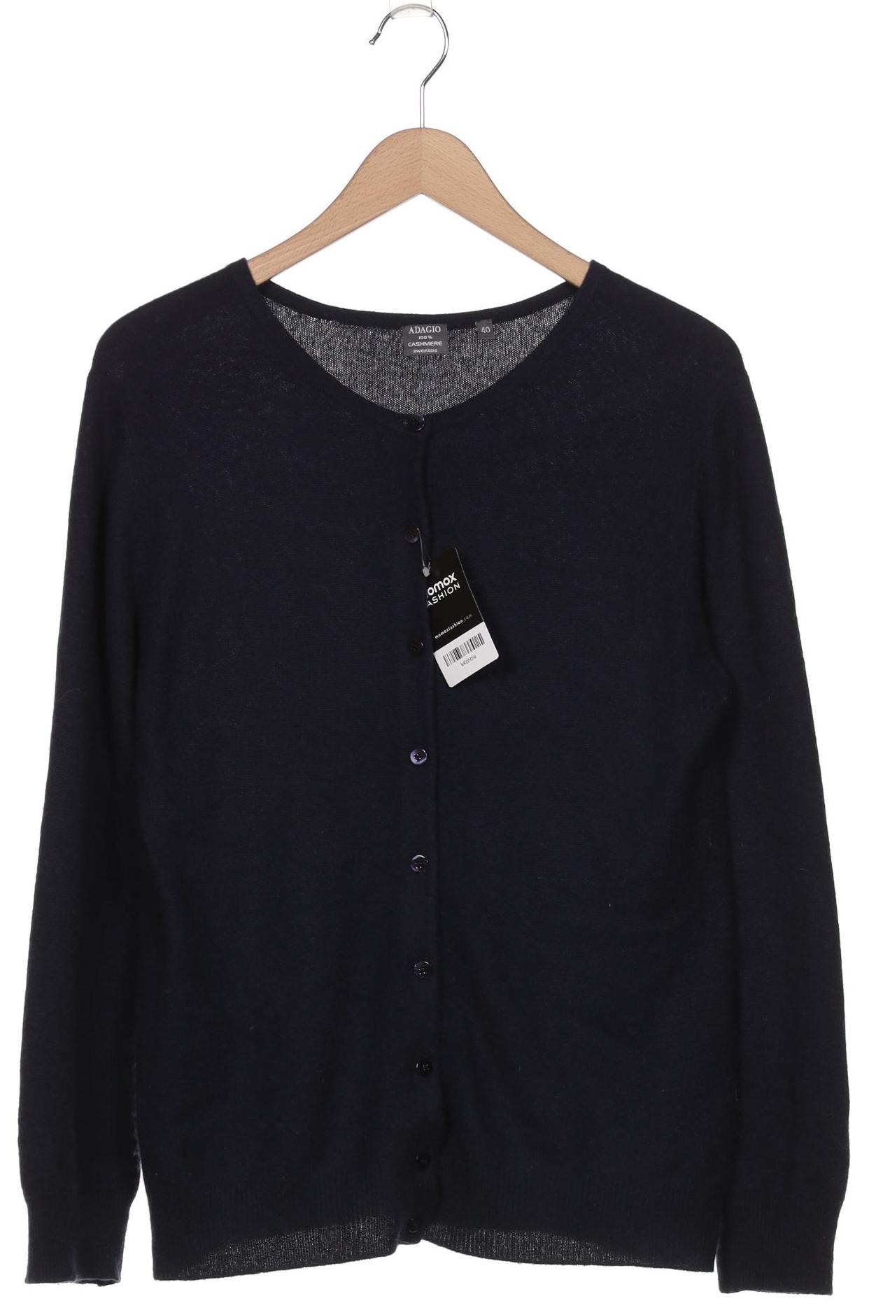 

Adagio Italia Damen Strickjacke, marineblau, Gr. 40
