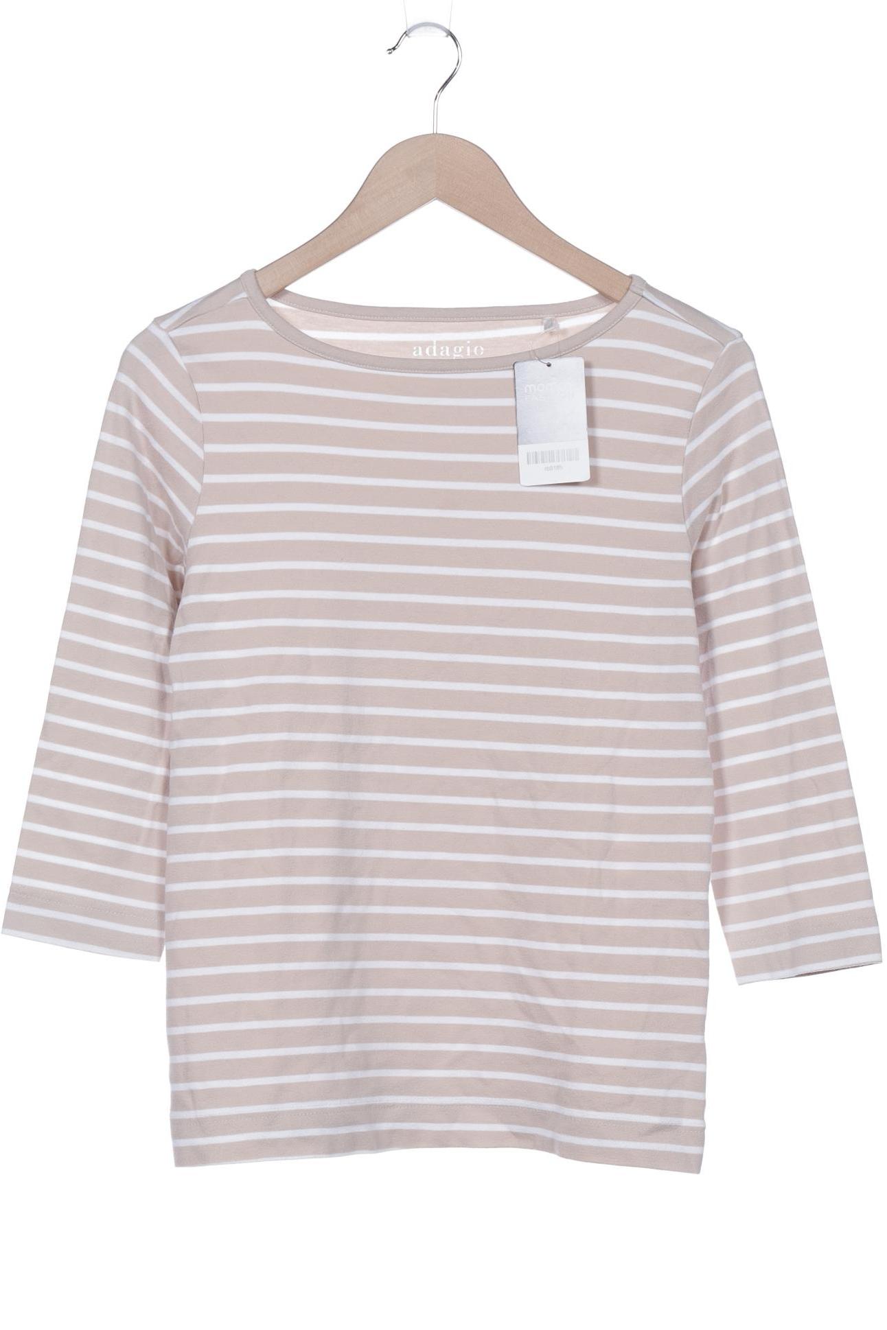 

Adagio Italia Damen Langarmshirt, beige, Gr. 38