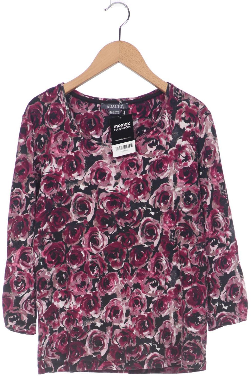 

Adagio Italia Damen Langarmshirt, flieder, Gr. 42