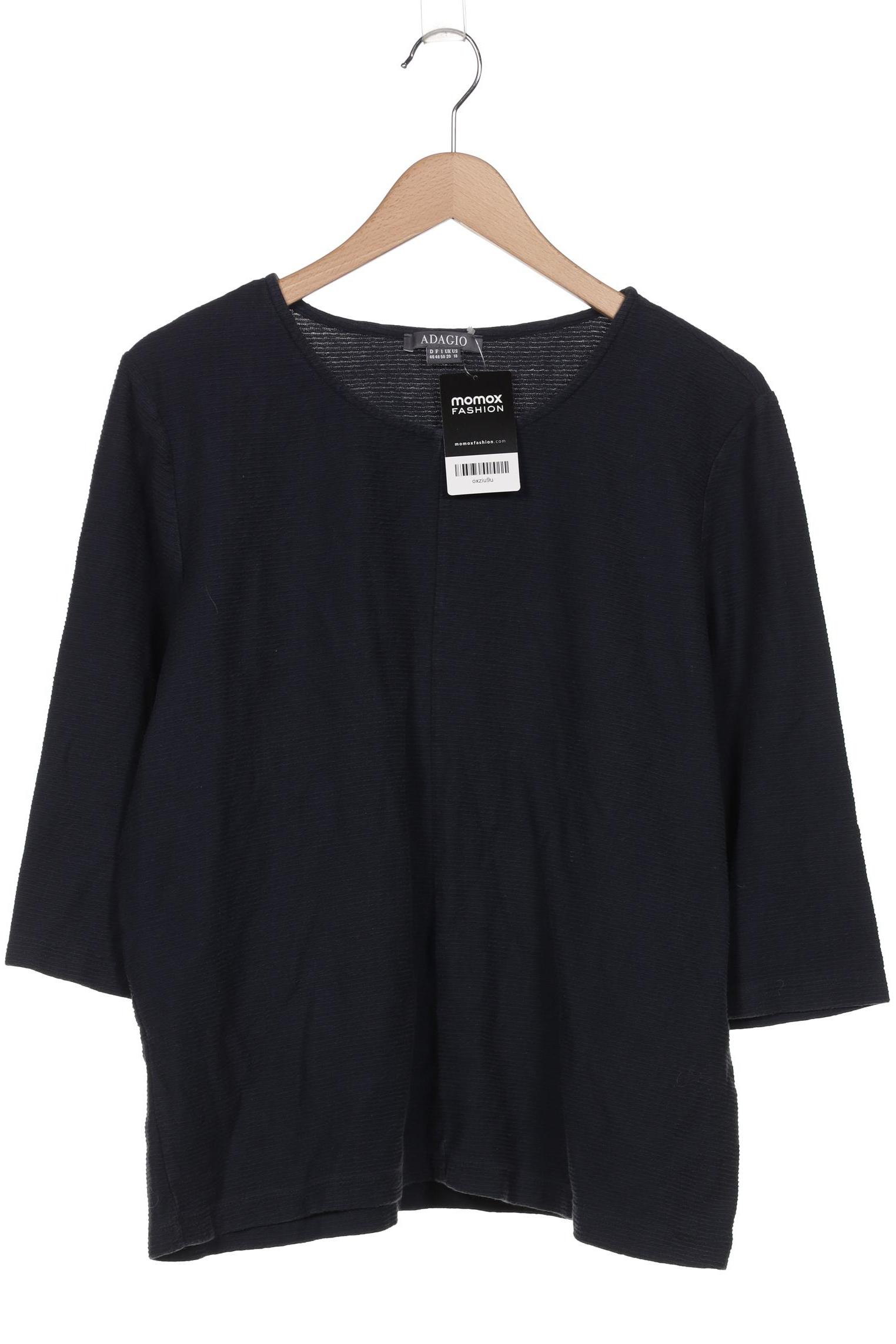 

Adagio Italia Damen Langarmshirt, marineblau, Gr. 46