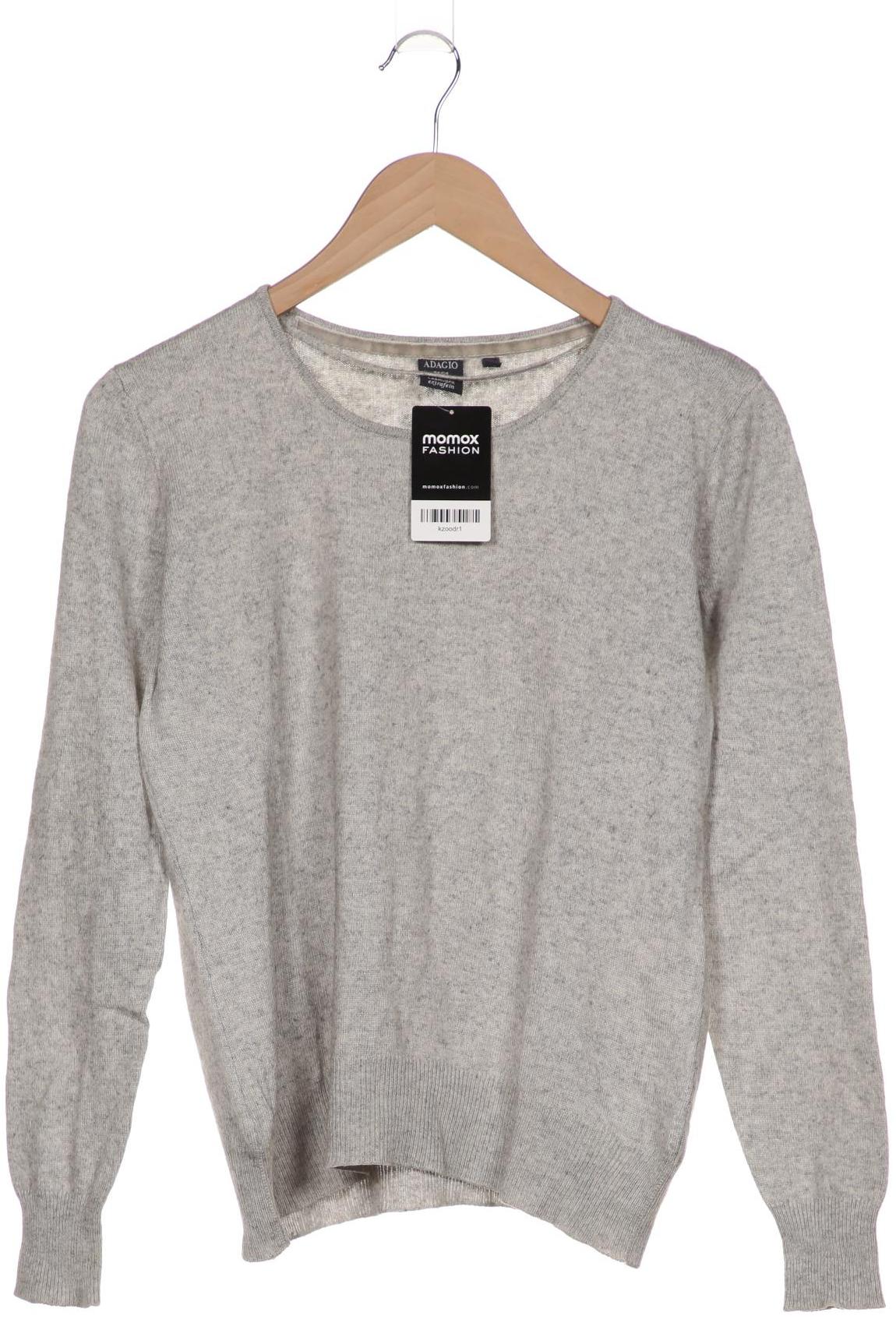 

Adagio Italia Damen Pullover, grau, Gr. 40