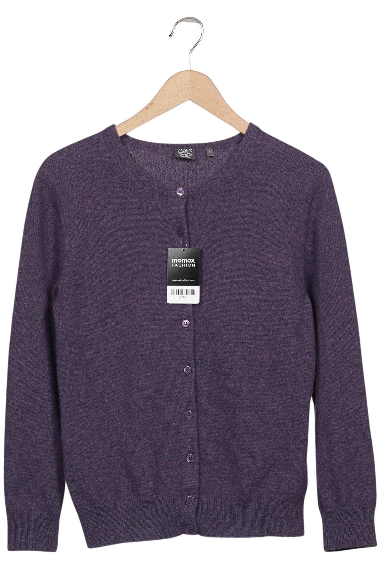 

Adagio Italia Damen Strickjacke, flieder, Gr. 42