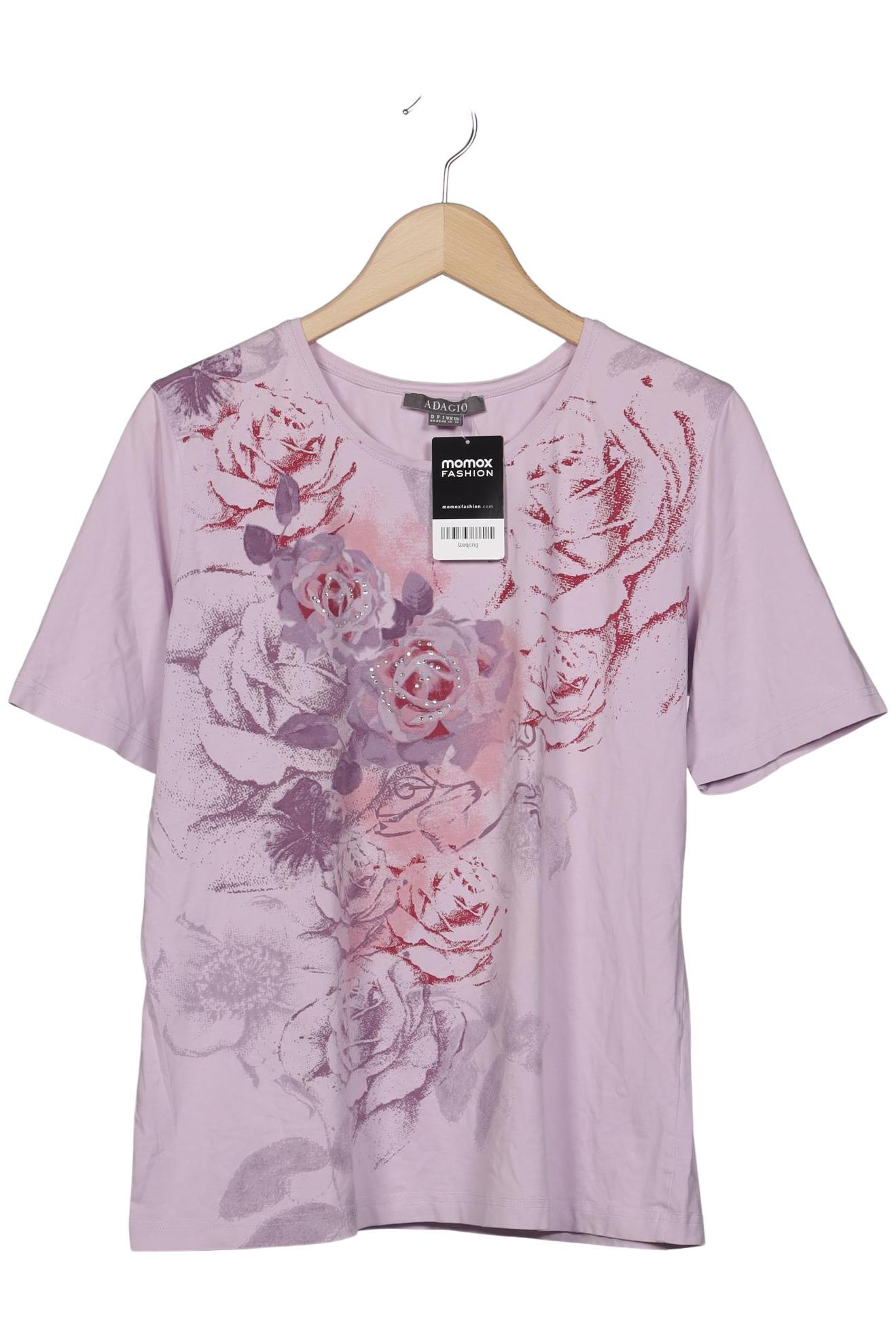 

Adagio Italia Damen T-Shirt, flieder, Gr. 44
