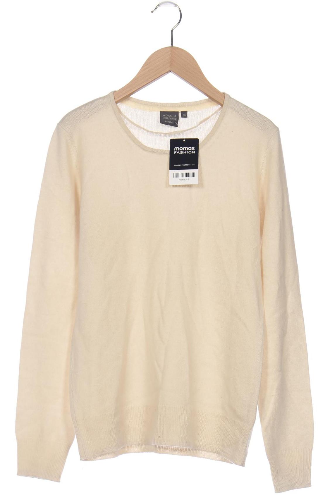 

Adagio Italia Damen Pullover, cremeweiß, Gr. 36