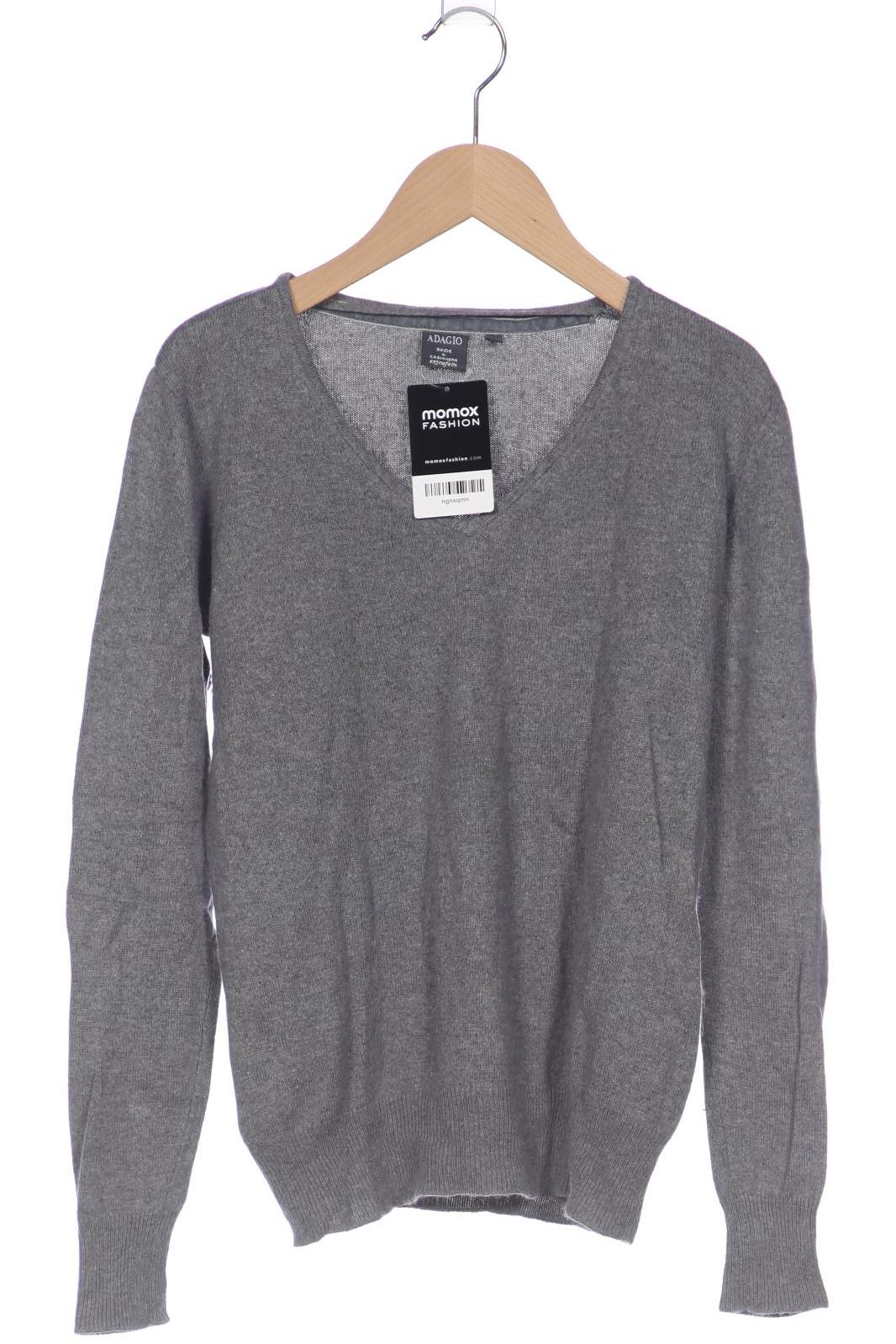 

Adagio Italia Damen Pullover, grau, Gr. 36
