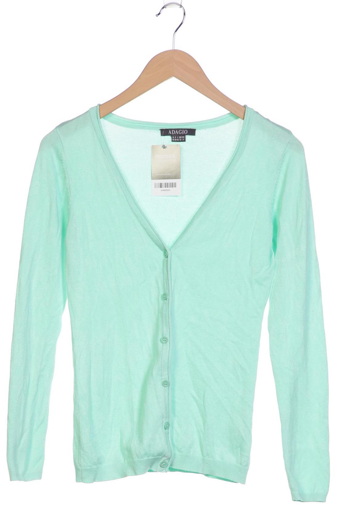 

Adagio Italia Damen Strickjacke, türkis, Gr. 36
