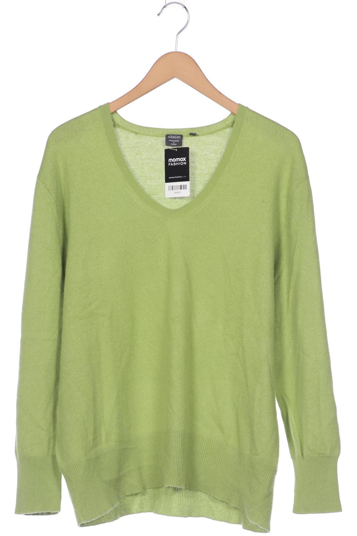 

Adagio Italia Damen Pullover, hellgrün, Gr. 48