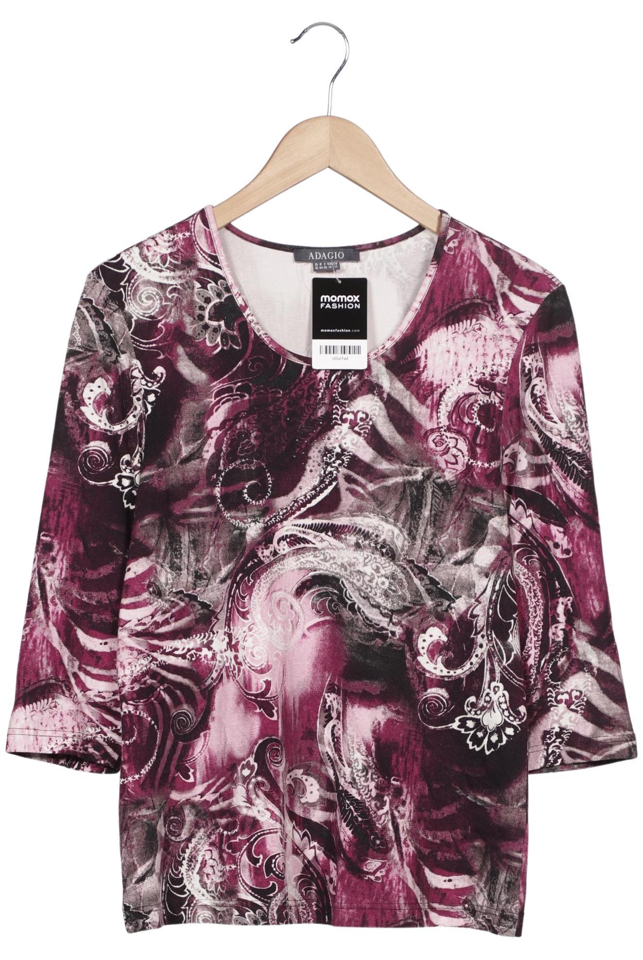 

Adagio Italia Damen Langarmshirt, mehrfarbig, Gr. 42