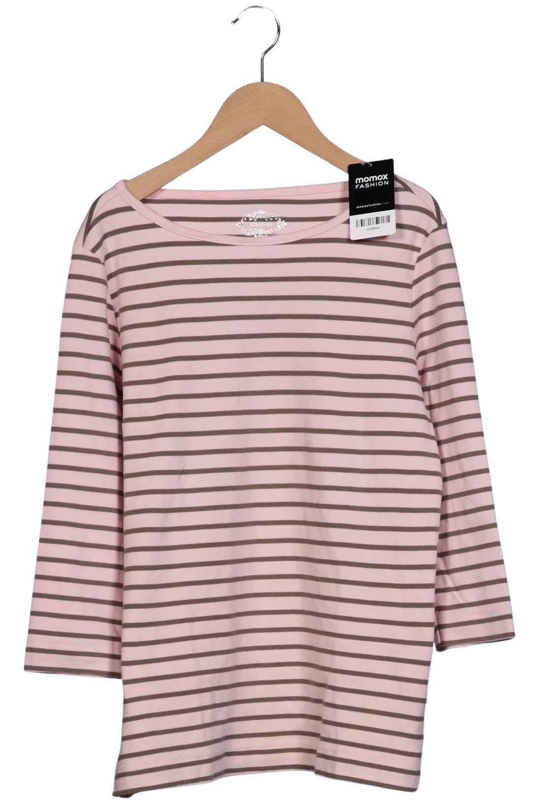 

Adagio Italia Damen Langarmshirt, pink, Gr. 42