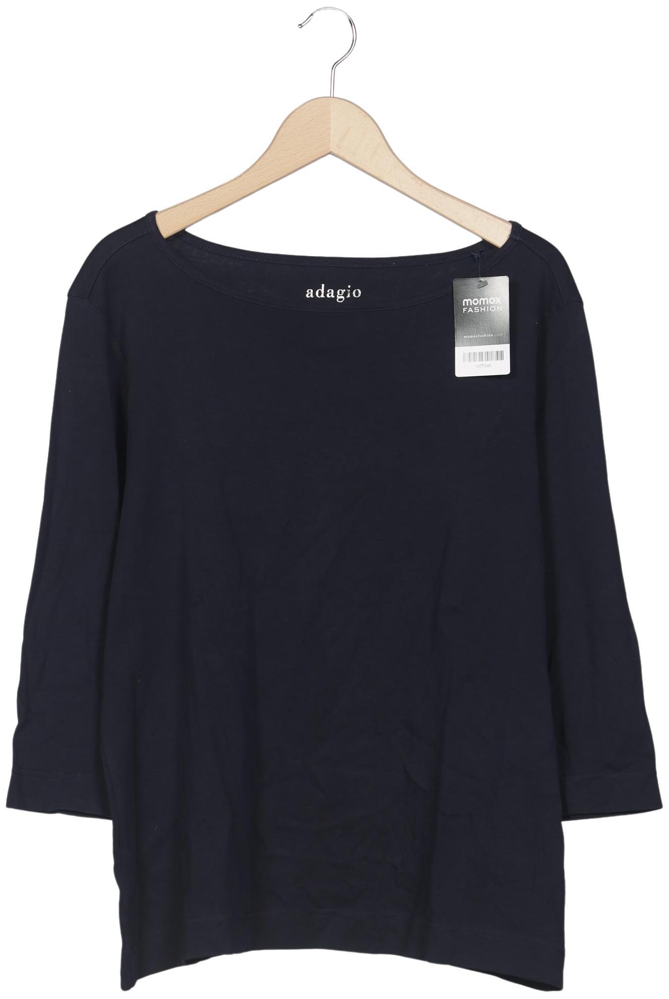 

Adagio Italia Damen Langarmshirt, marineblau, Gr. 46