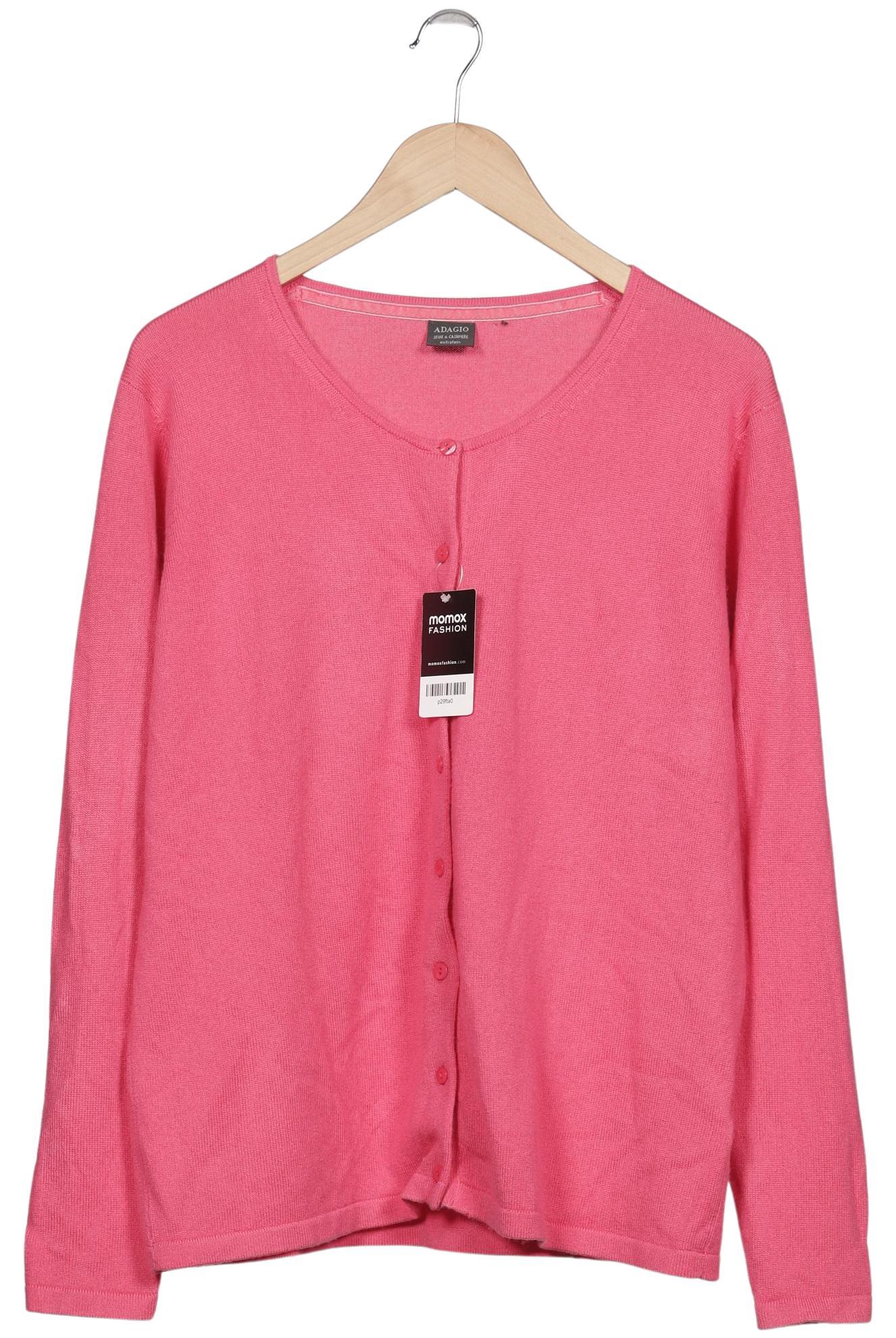 

Adagio Italia Damen Strickjacke, pink, Gr. 46