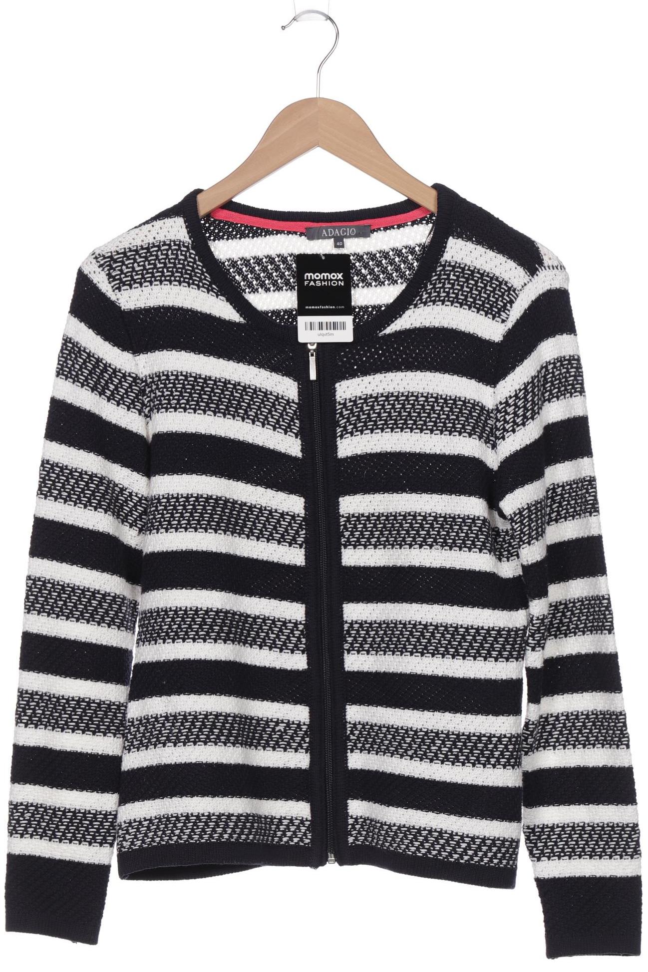 

Adagio Italia Damen Strickjacke, marineblau, Gr. 40