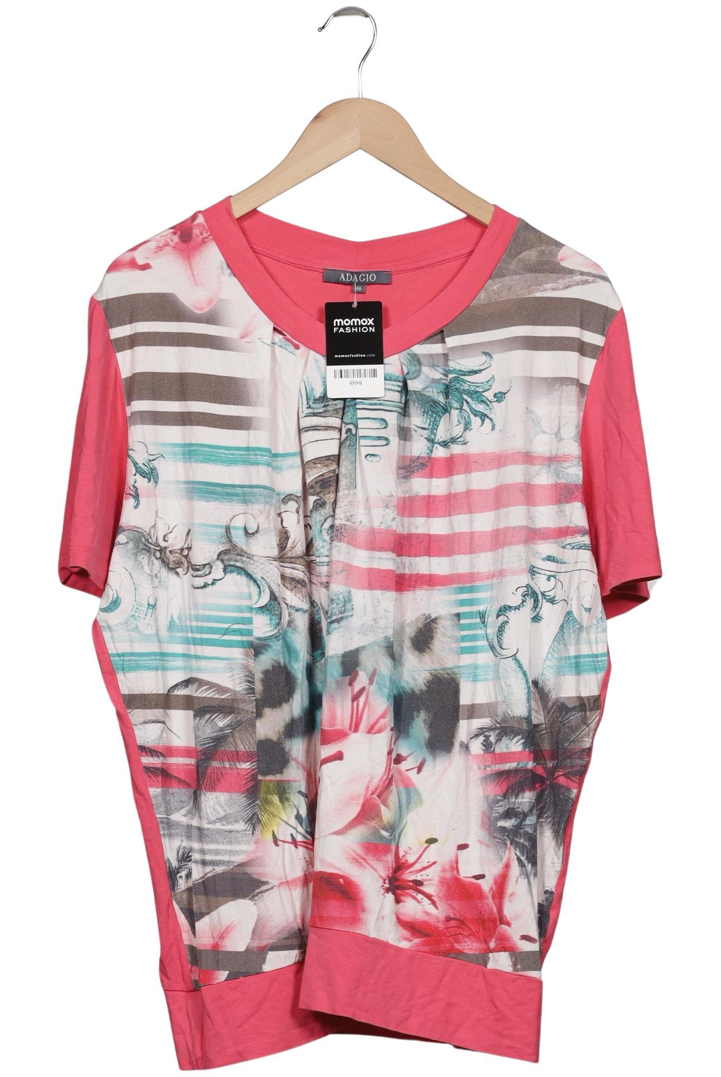 

Adagio Italia Damen T-Shirt, pink, Gr. 48