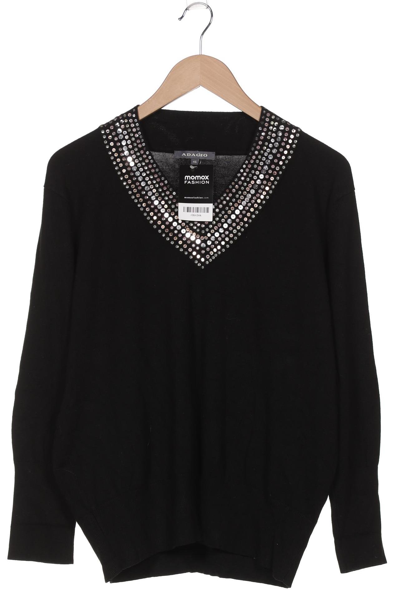 

Adagio Italia Damen Pullover, schwarz, Gr. 46