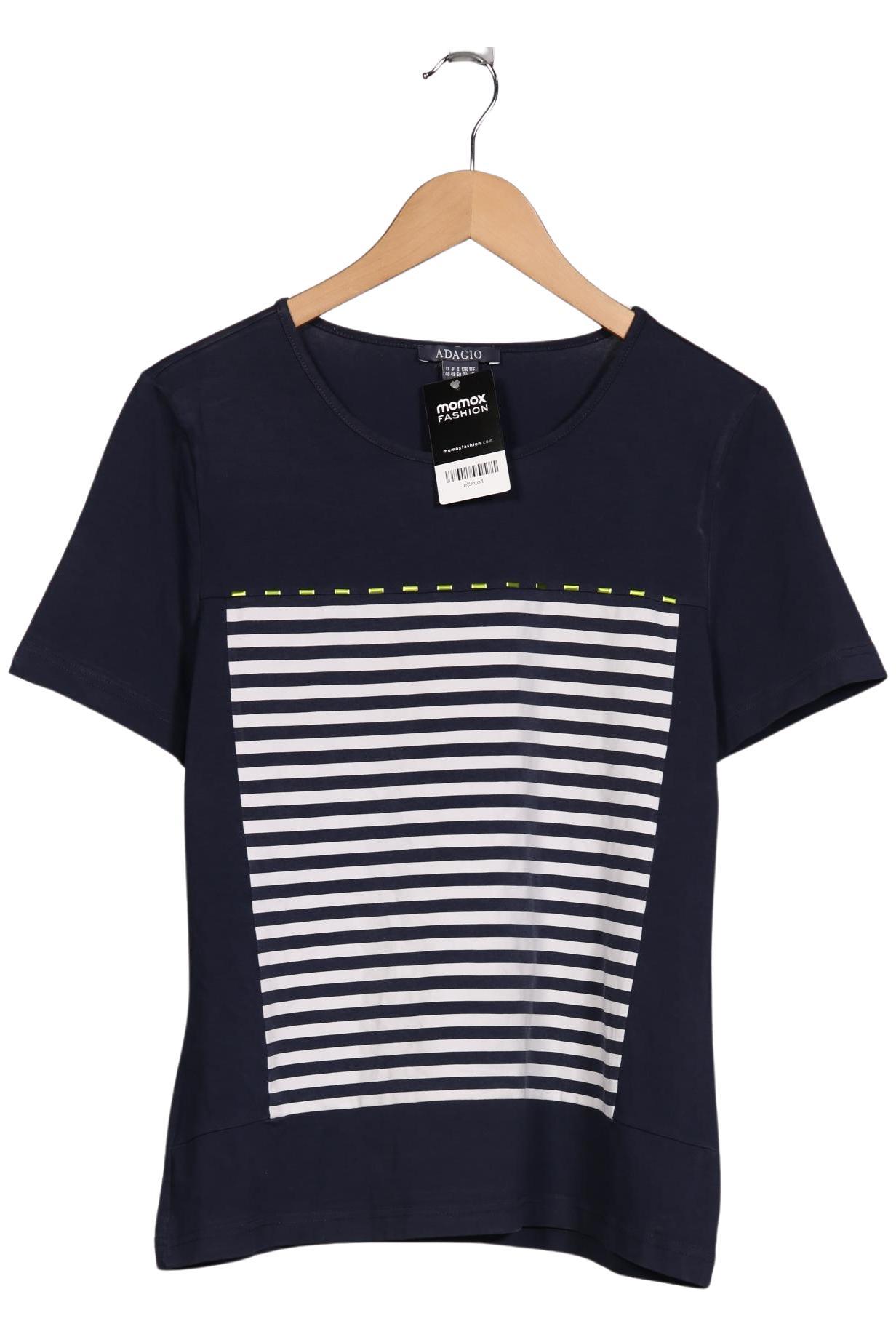 

Adagio Italia Damen T-Shirt, marineblau, Gr. 46
