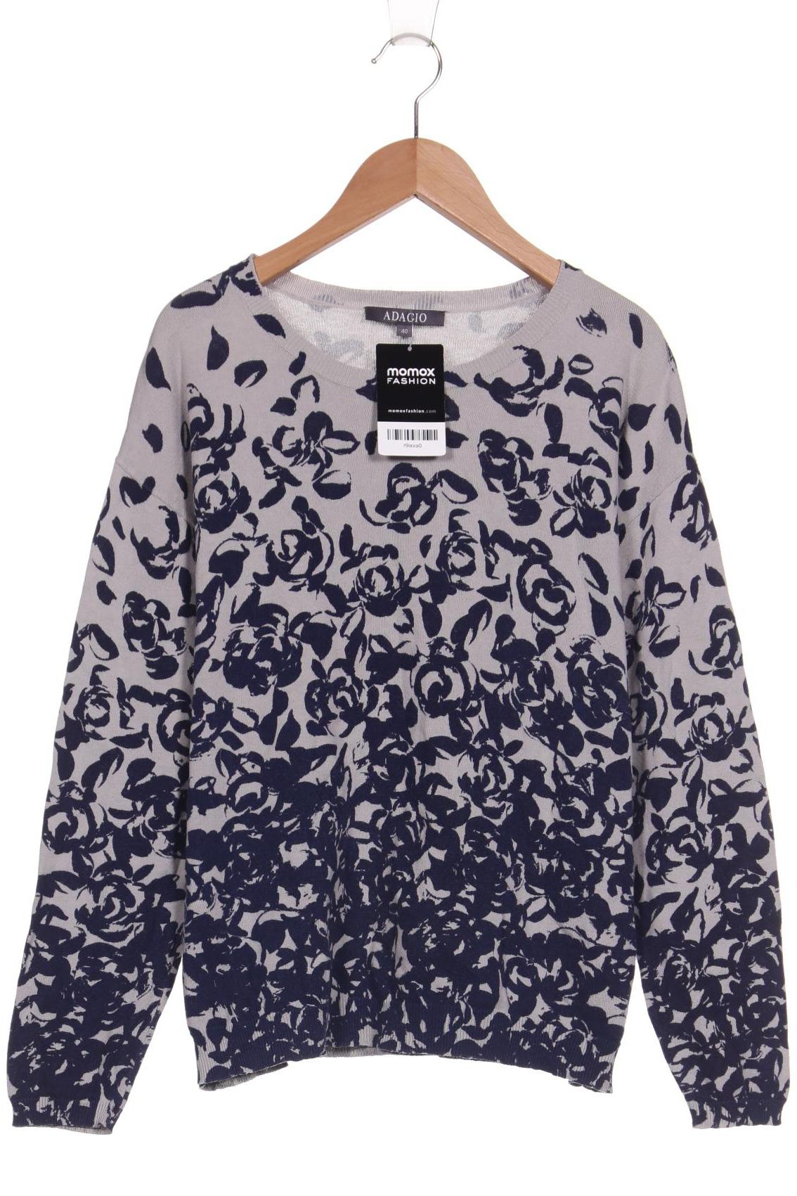 

Adagio Italia Damen Pullover, grau, Gr. 40