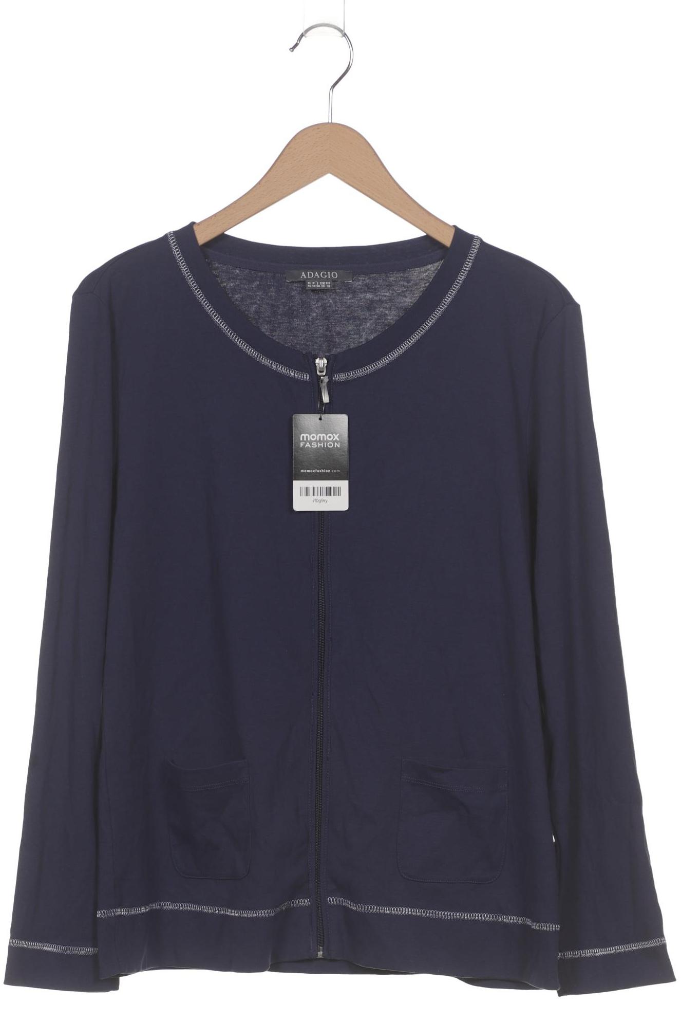 

Adagio Italia Damen Strickjacke, marineblau, Gr. 46