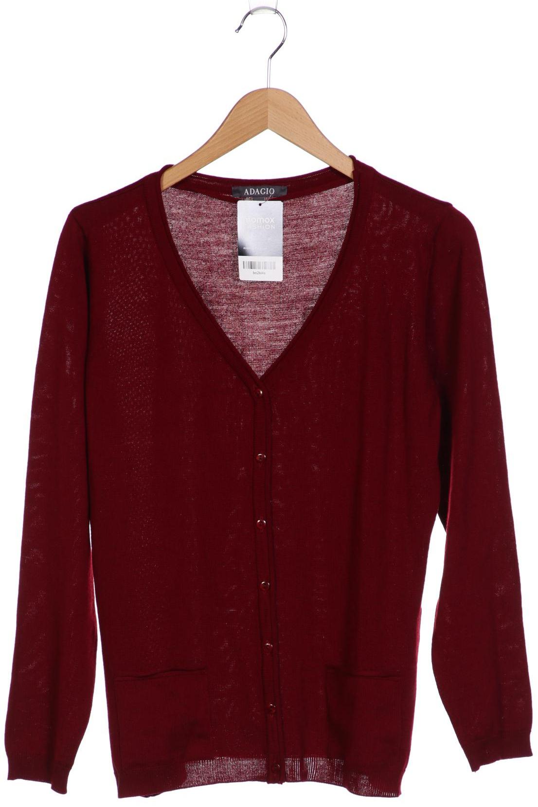 

Adagio Italia Damen Strickjacke, bordeaux, Gr. 44