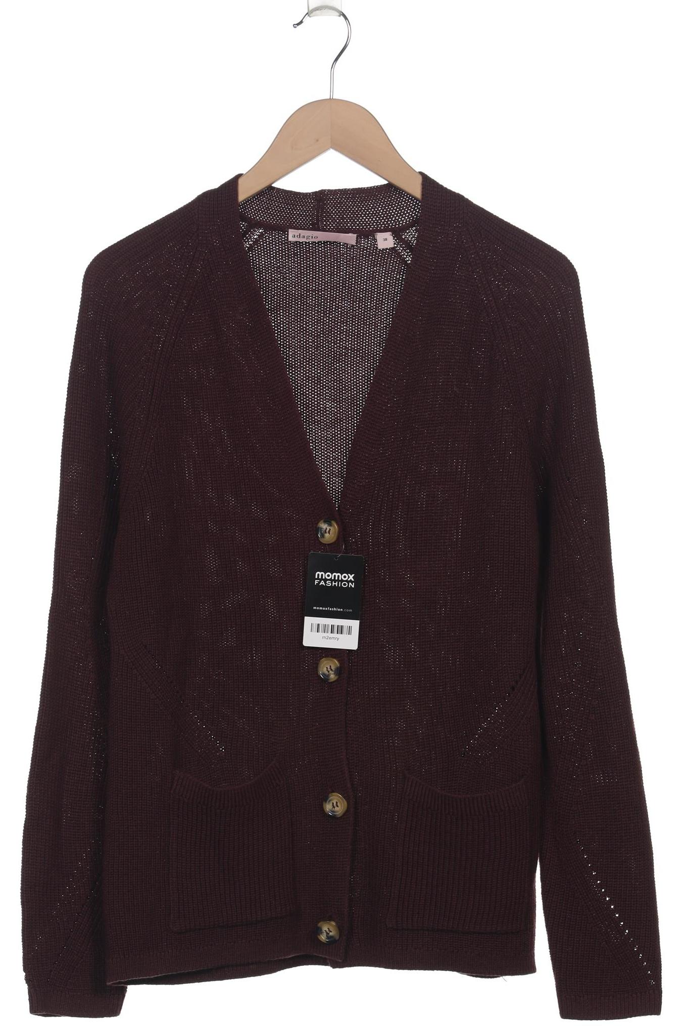 

Adagio Italia Damen Strickjacke, bordeaux, Gr. 38