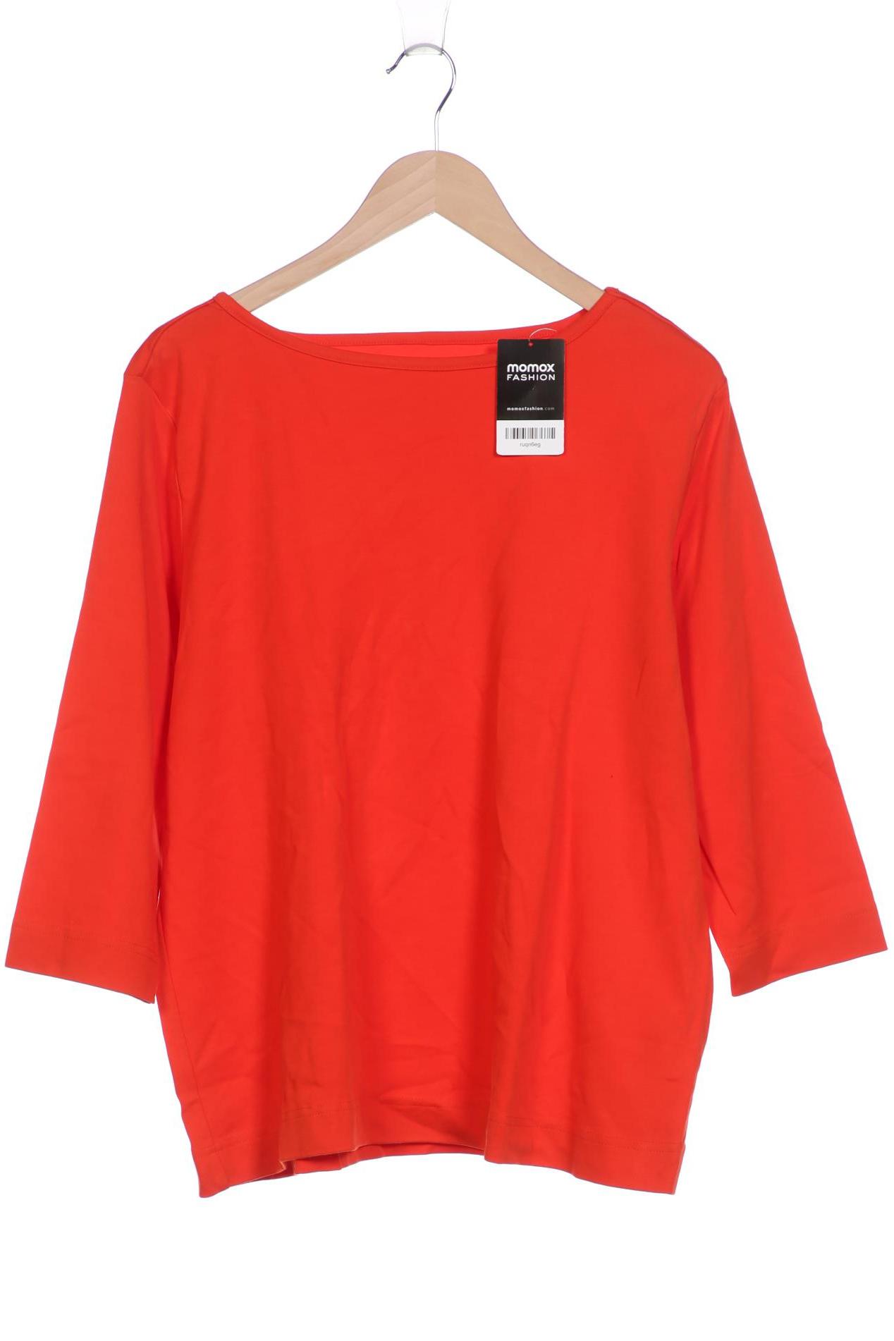 

Adagio Italia Damen Langarmshirt, orange, Gr. 48