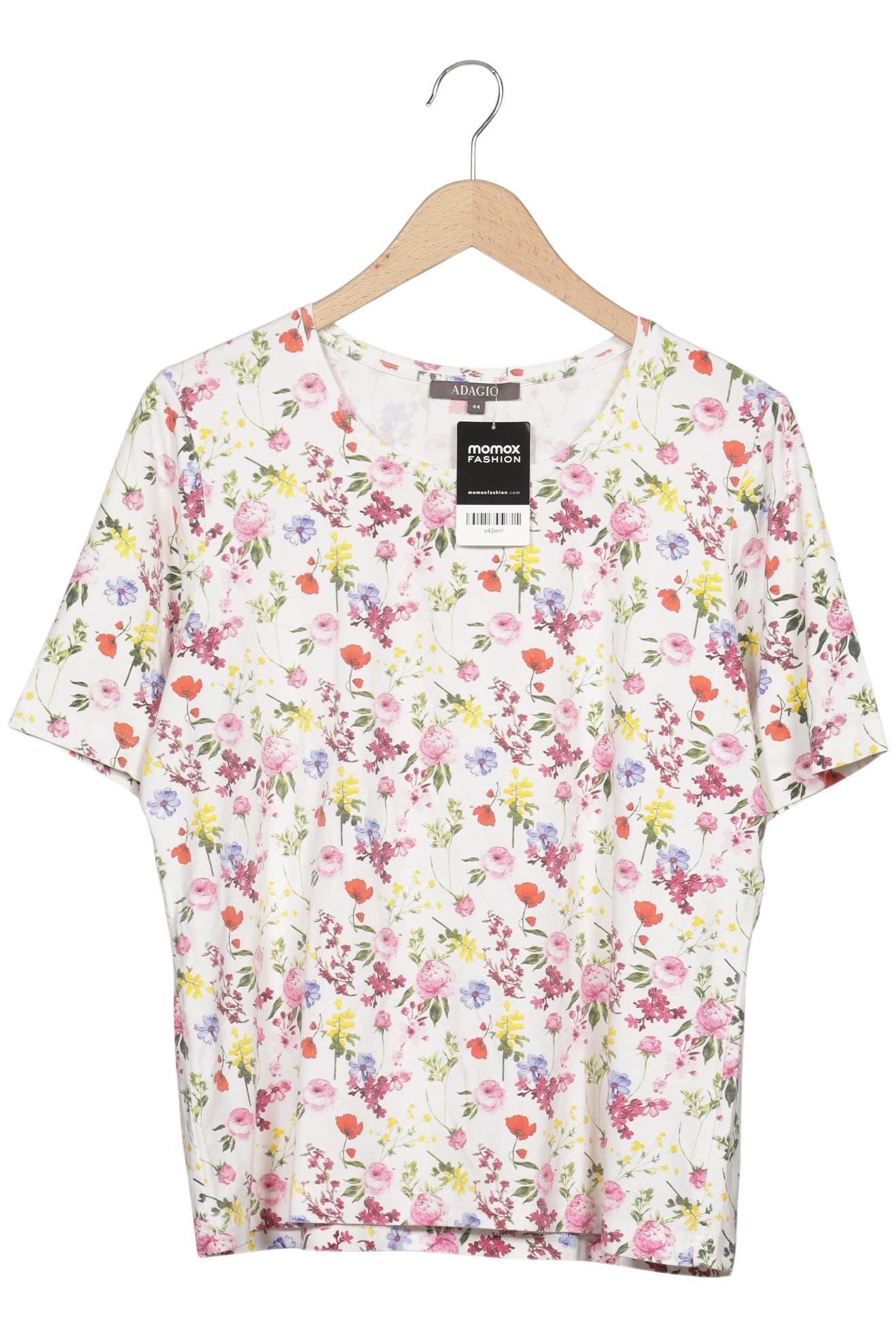 

Adagio Italia Damen T-Shirt, weiß, Gr. 44