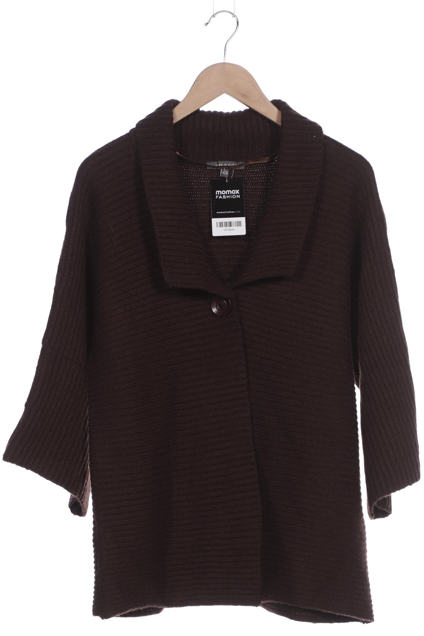 

Adagio Italia Damen Strickjacke, braun, Gr. 48