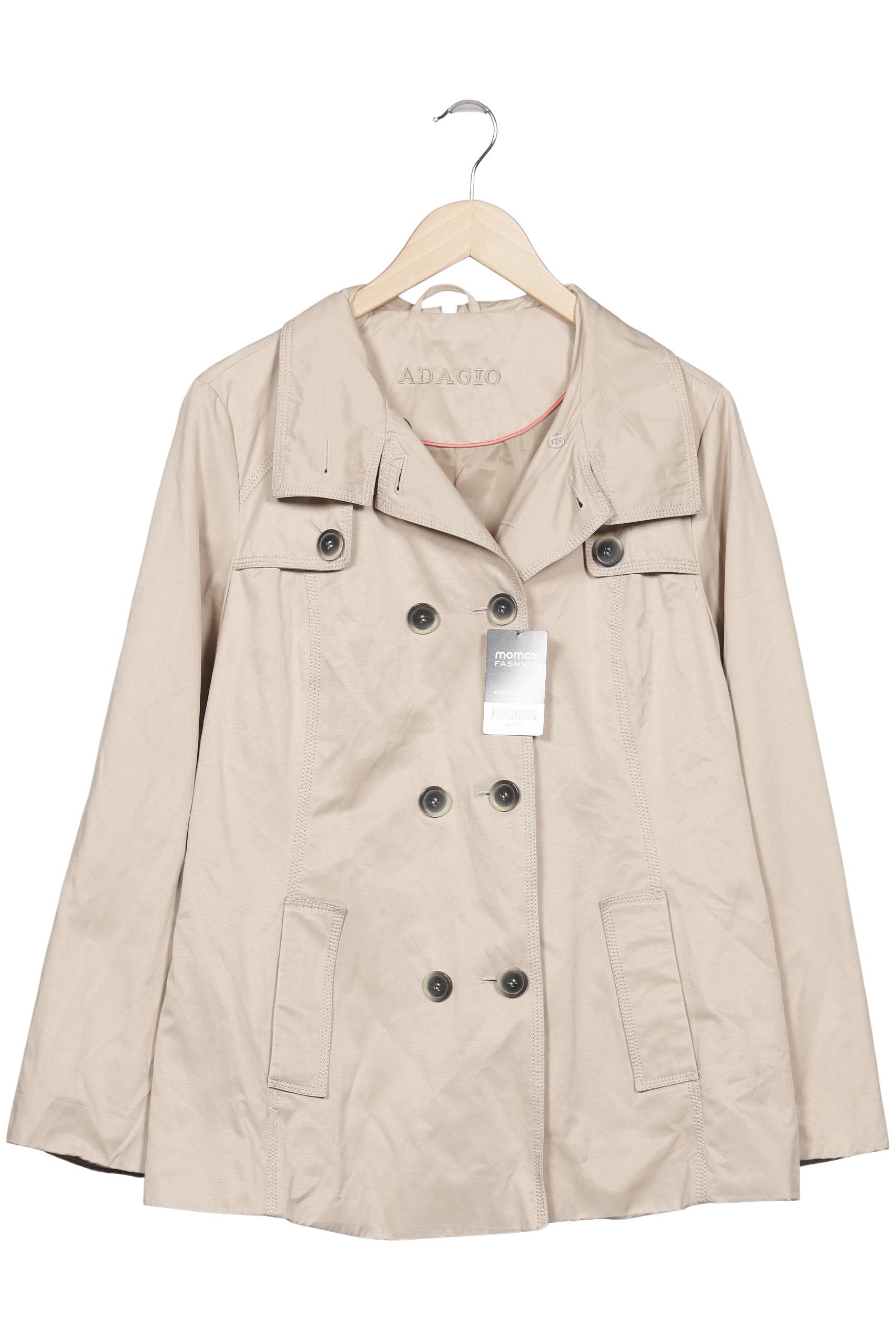 

Adagio Italia Damen Jacke, beige, Gr. 44