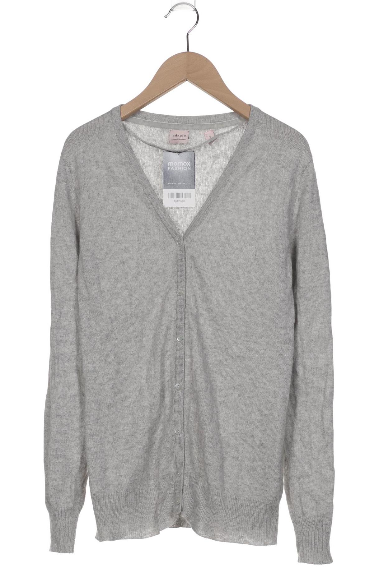 

Adagio Italia Damen Strickjacke, grau, Gr. 36