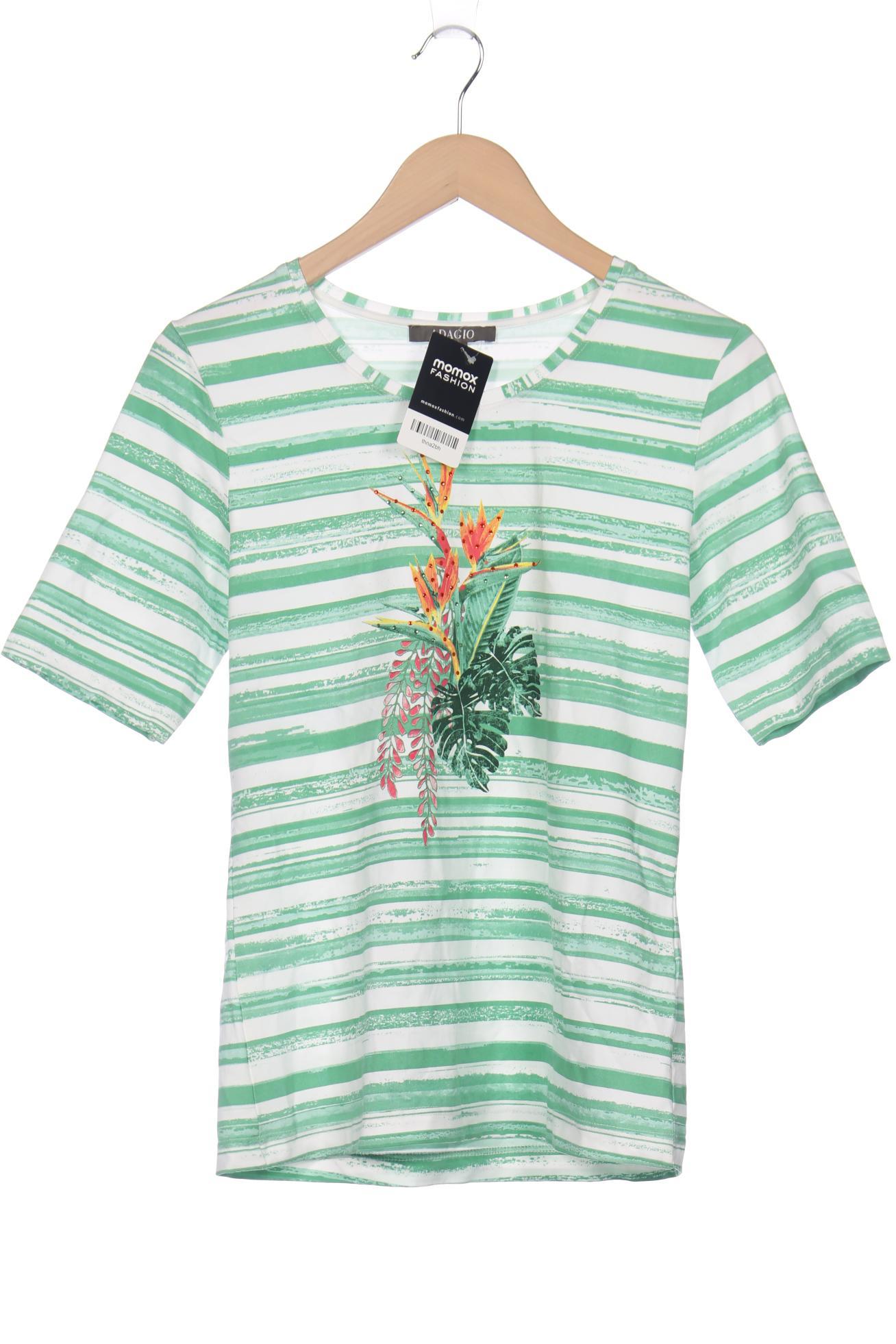 

Adagio Italia Damen T-Shirt, grün, Gr. 38