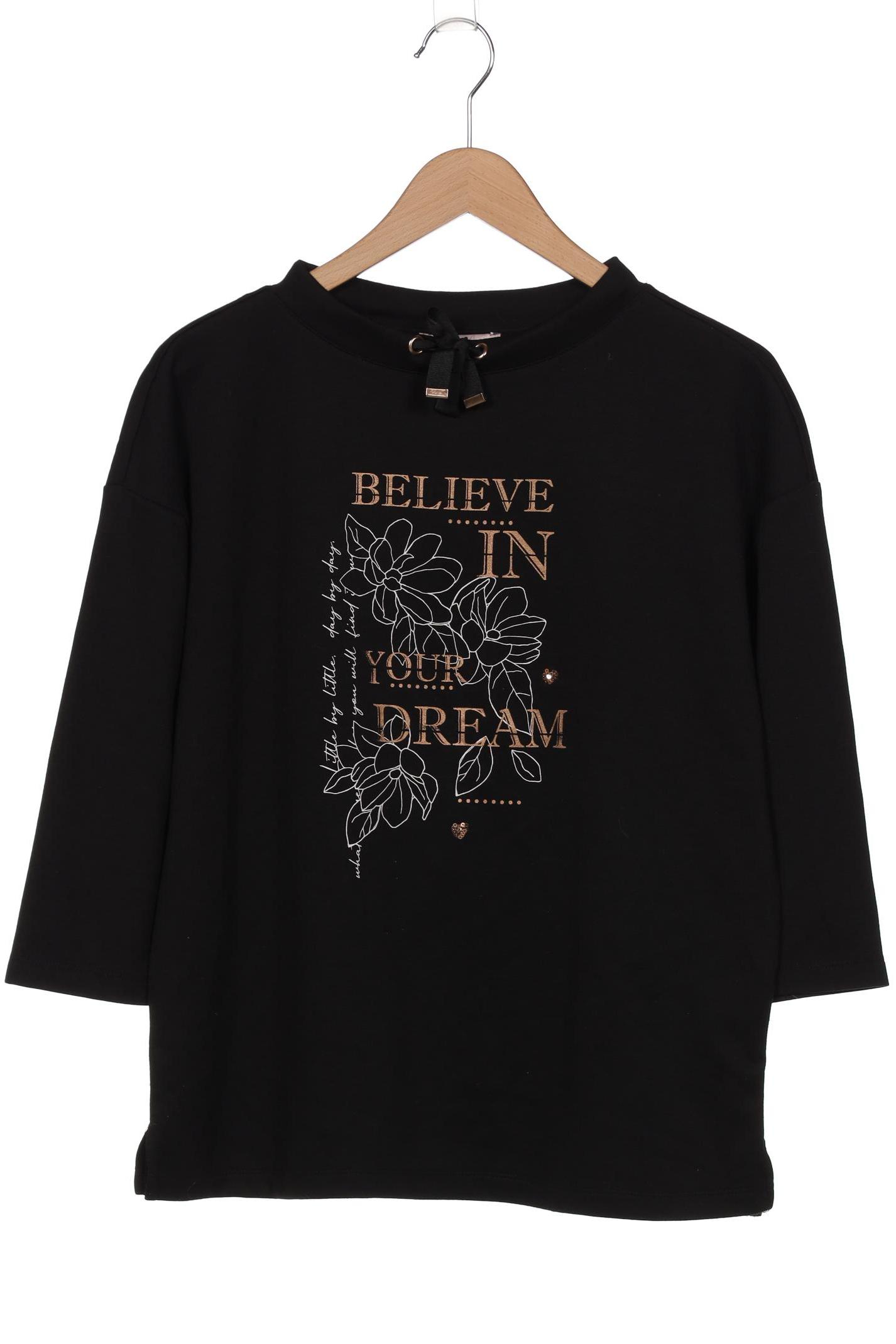 

Adagio Italia Damen Langarmshirt, schwarz, Gr. 38