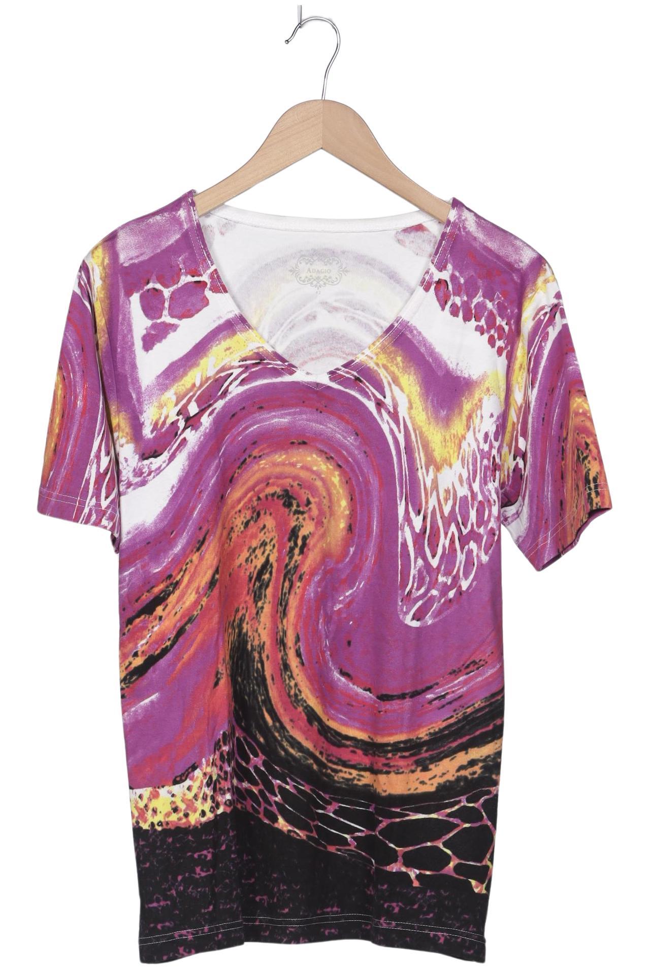 

Adagio Italia Damen T-Shirt, mehrfarbig, Gr. 42