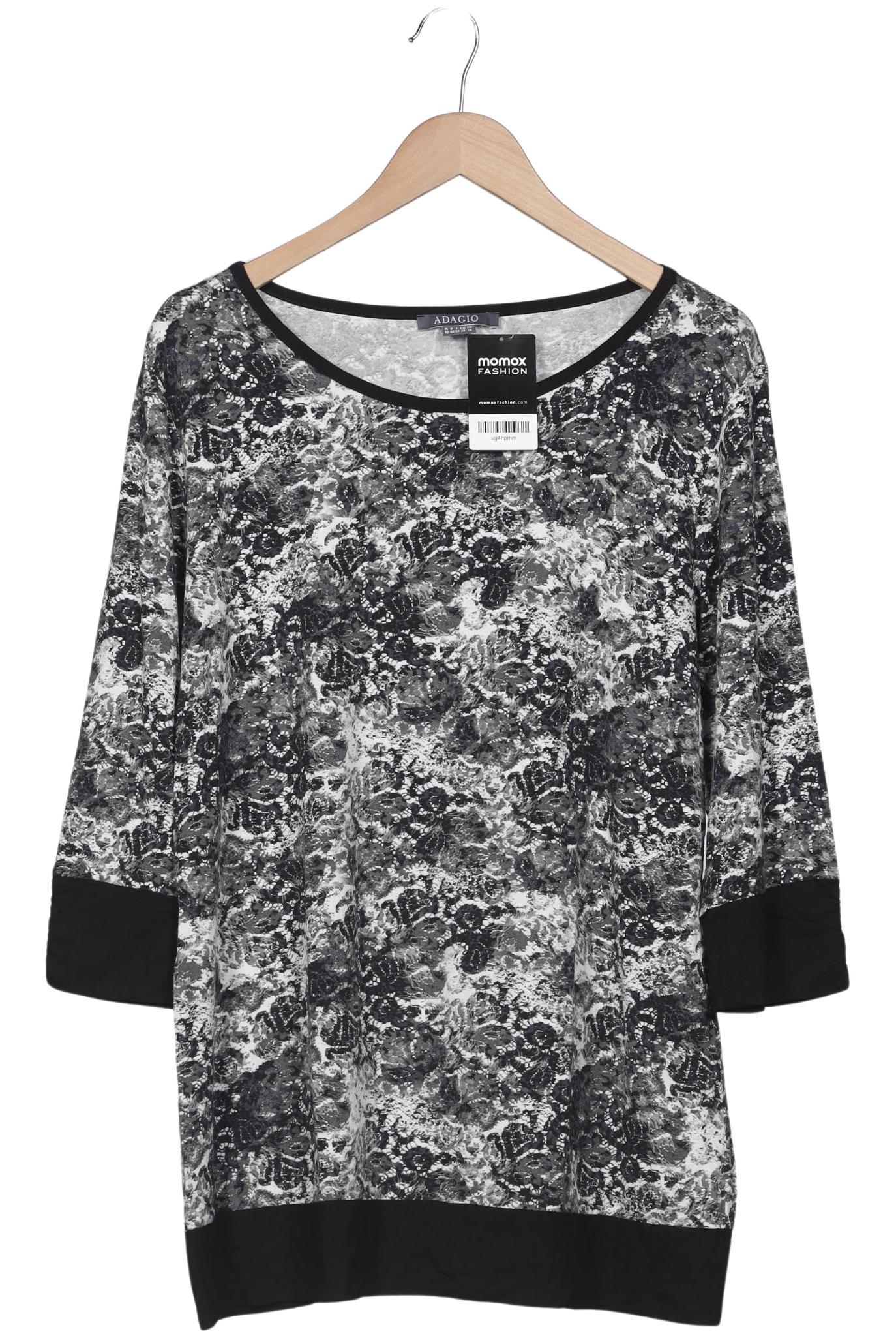 

Adagio Italia Damen Langarmshirt, mehrfarbig, Gr. 46