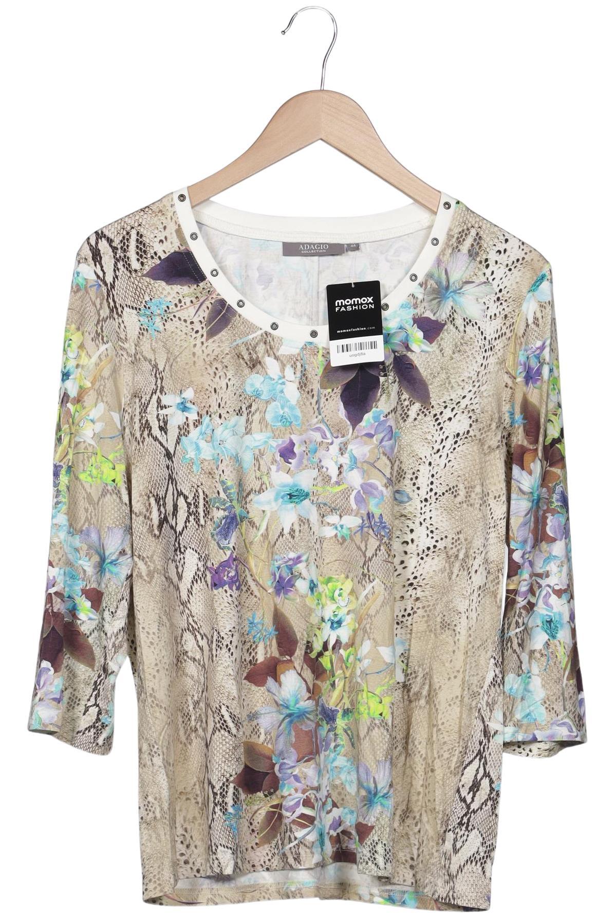 

Adagio Italia Damen Langarmshirt, mehrfarbig, Gr. 44